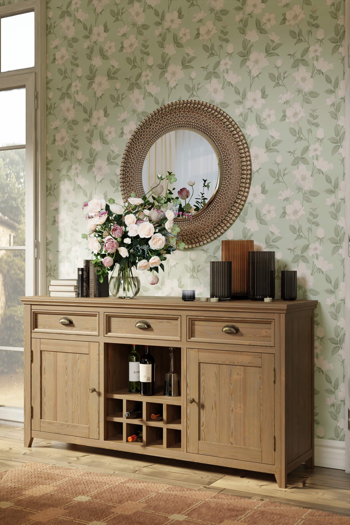 Merrion 2 Door 3 Drawer Sideboard