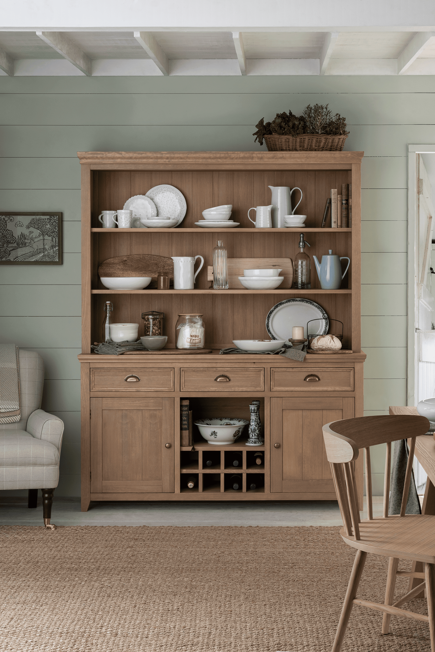 Merrion Dresser Top for 2 Door 3 Drawer Sideboard