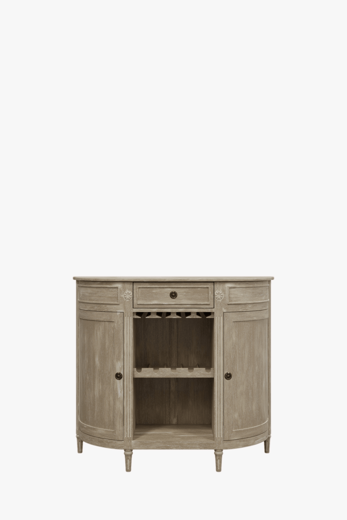 Alouette 2 Door 1 Drawer Drinks Cabinet