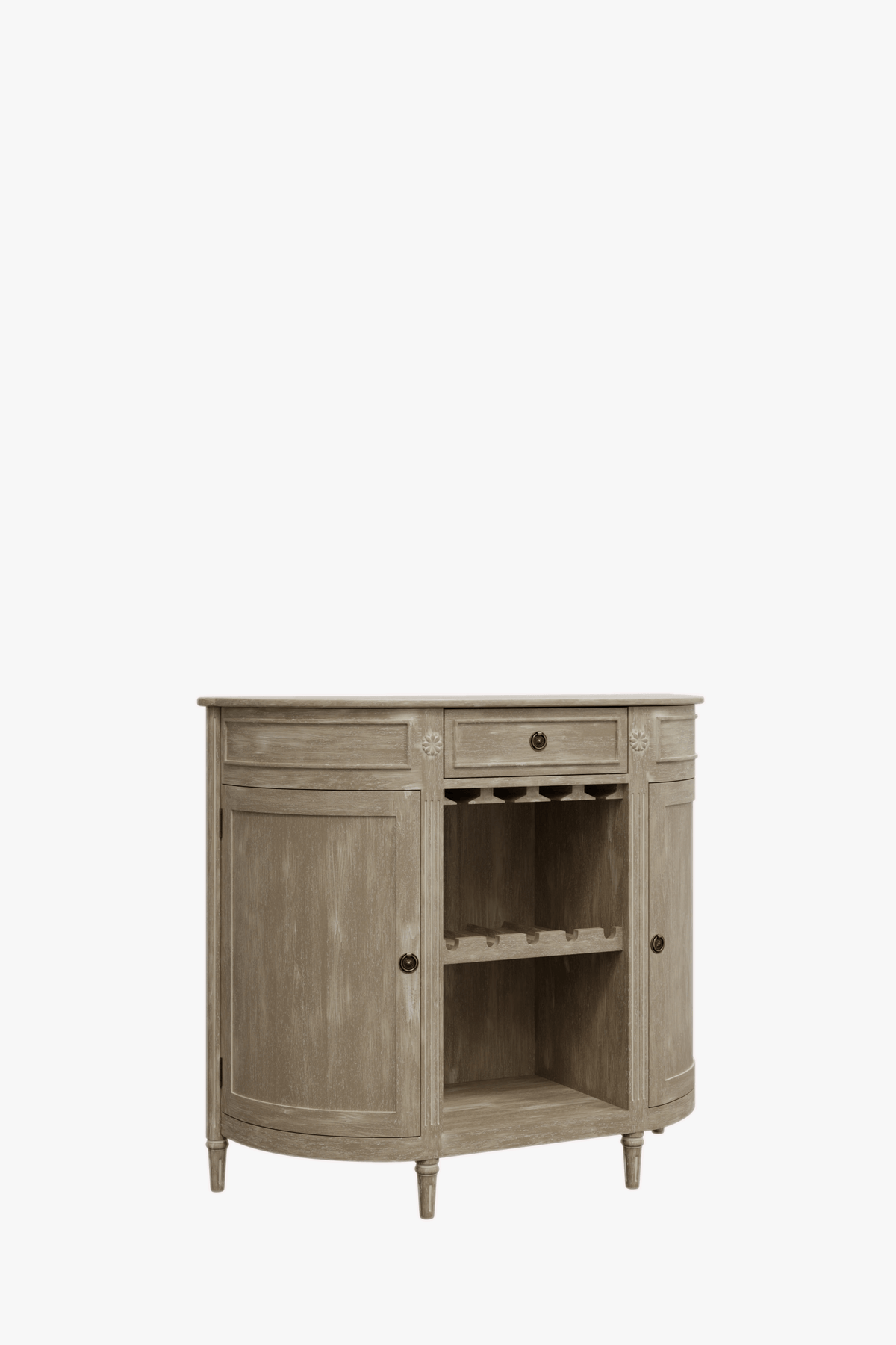 Alouette 2 Door 1 Drawer Drinks Cabinet