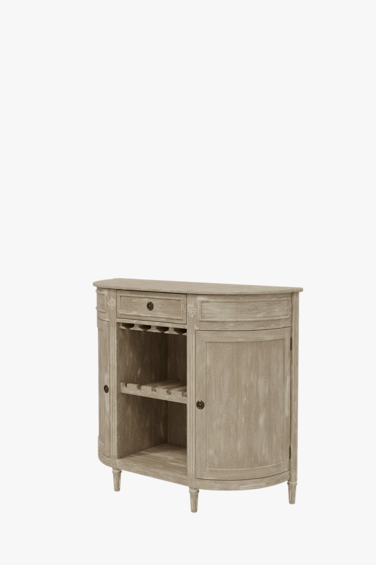 Alouette 2 Door 1 Drawer Drinks Cabinet