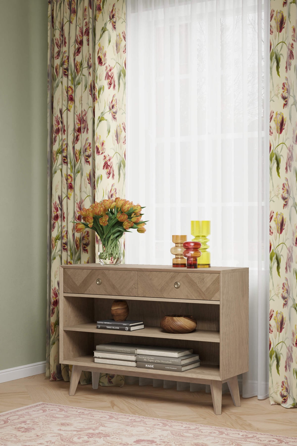 Hencroft 2 Drawer Console Table