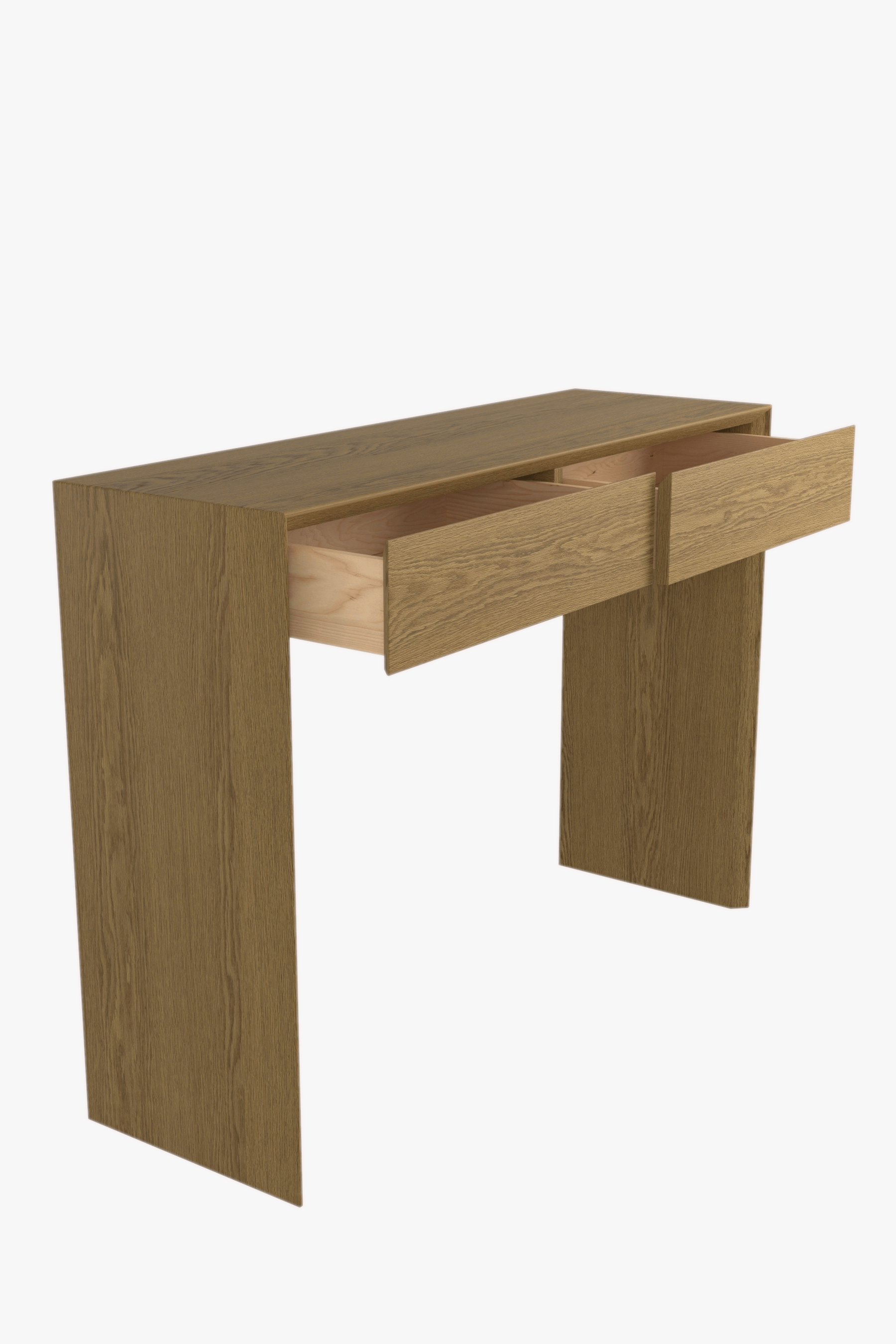 Ammanford 2 Drawer Console Table (Oak)