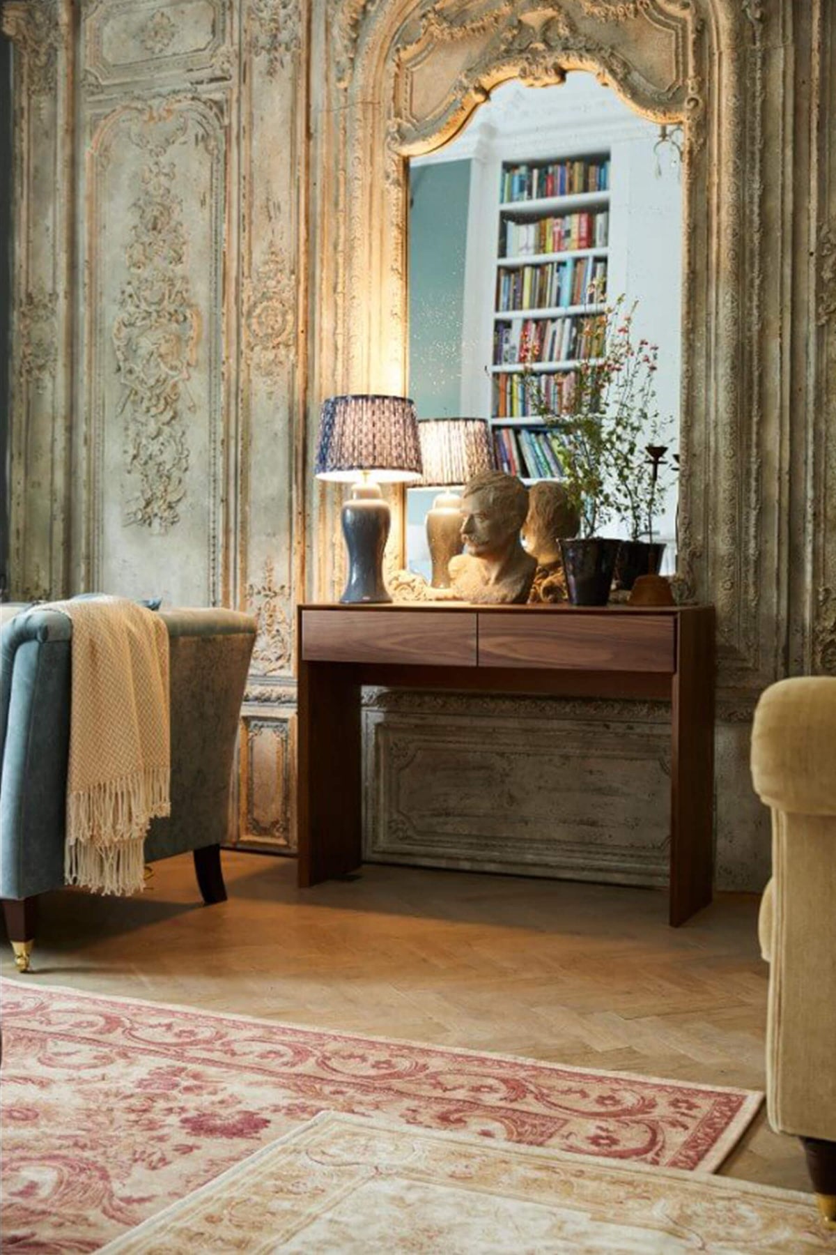 Ammanford 2 Drawer Console Table