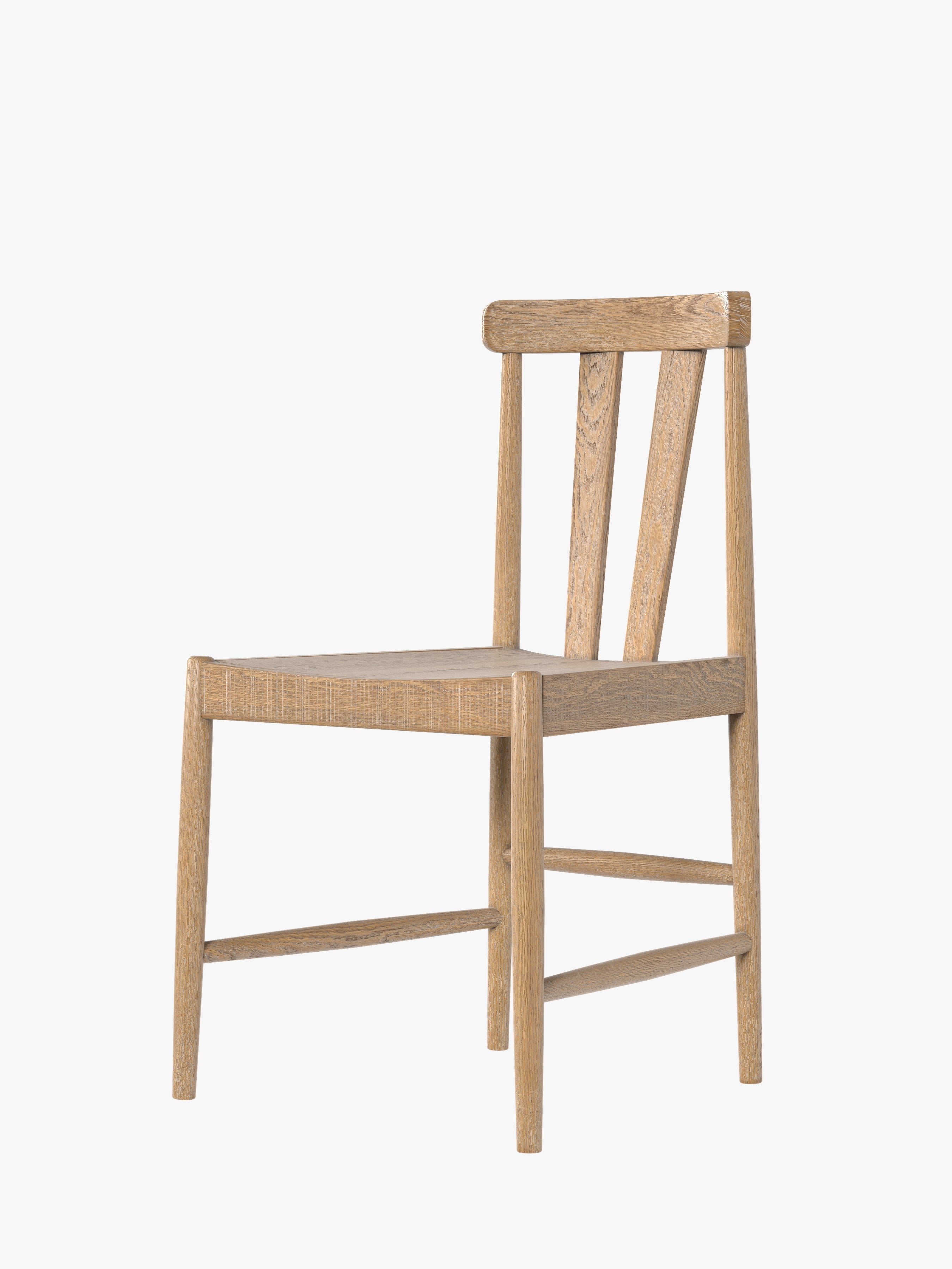 Washed Oak Braystone Pair Of Dining Chair