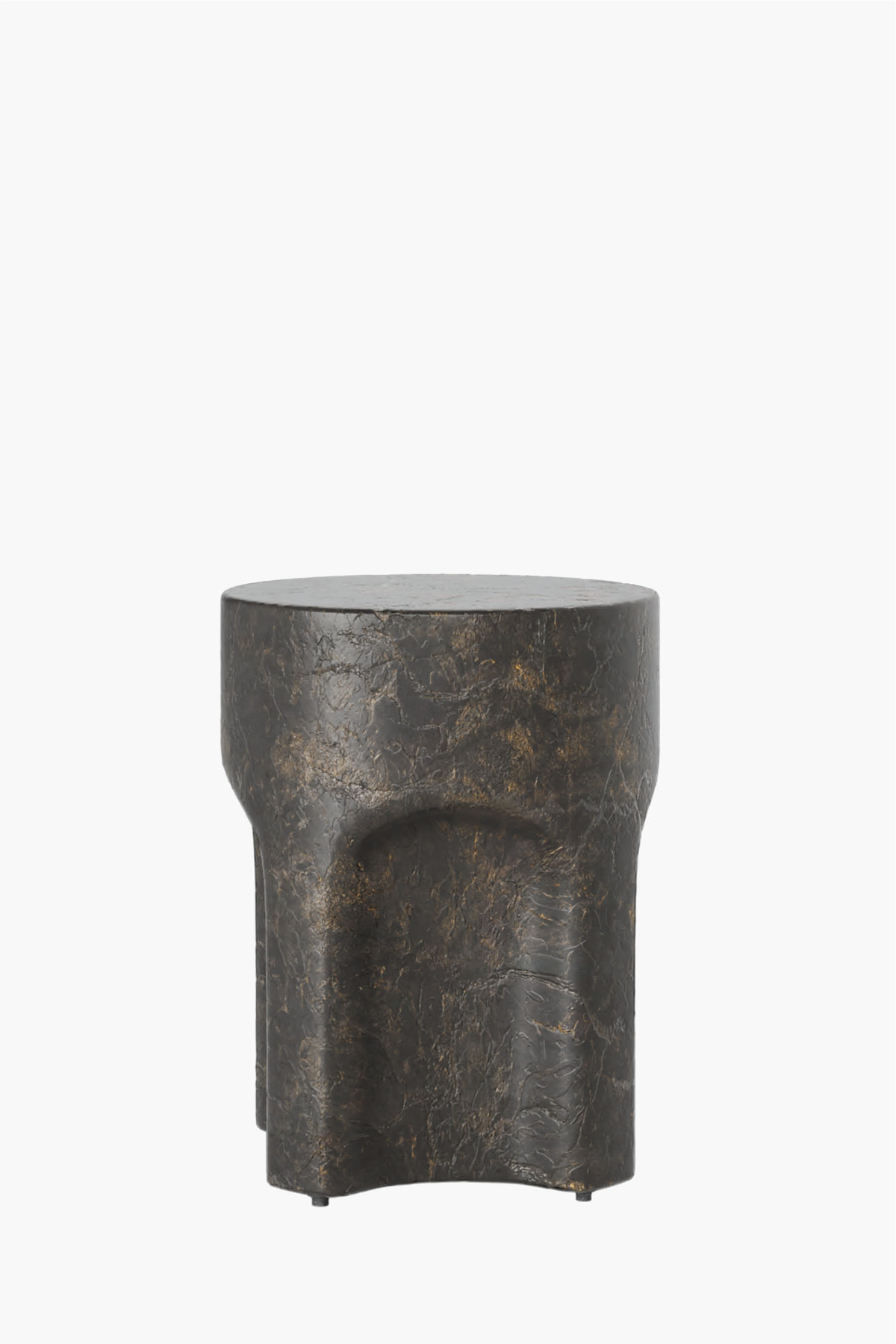 Pinch Brown Slate Side Table