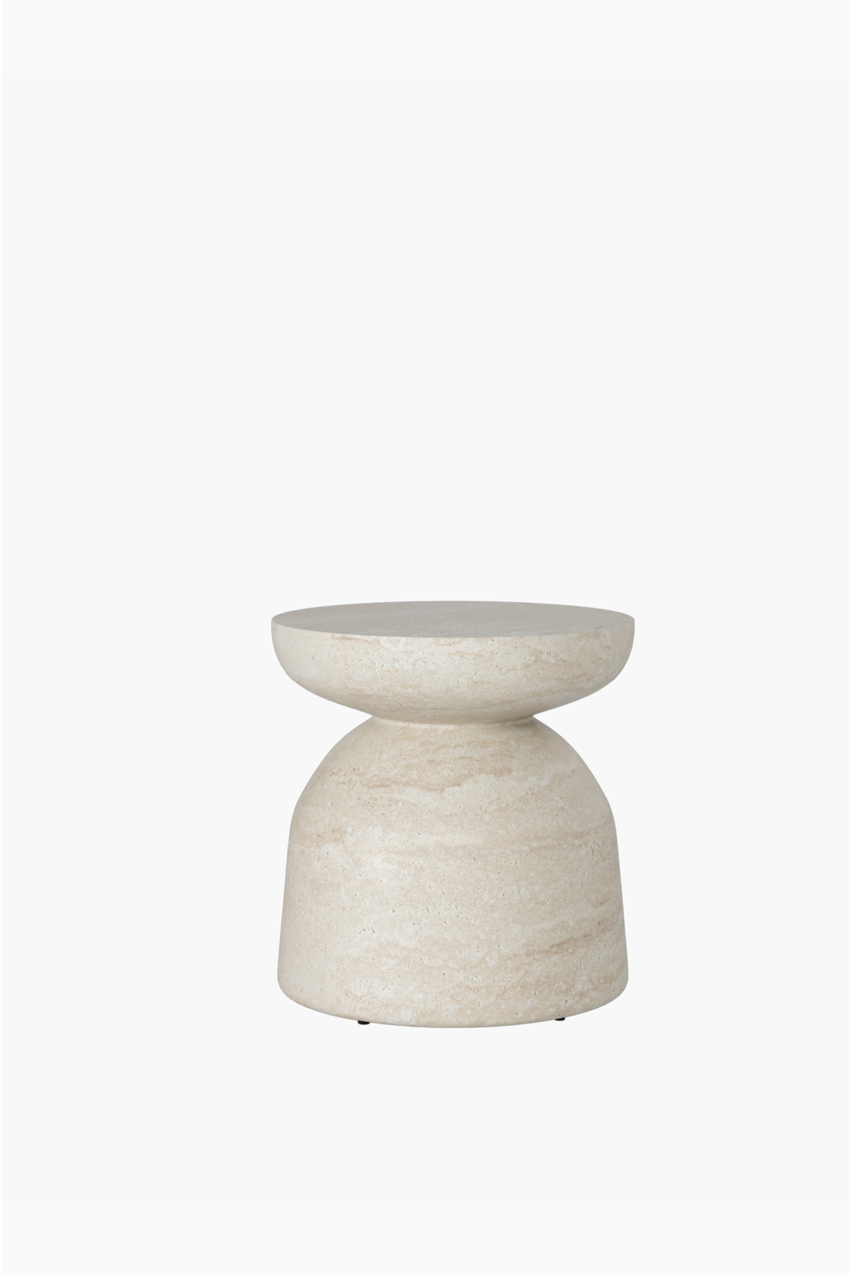 Diablo Side Table (Light Travertine)