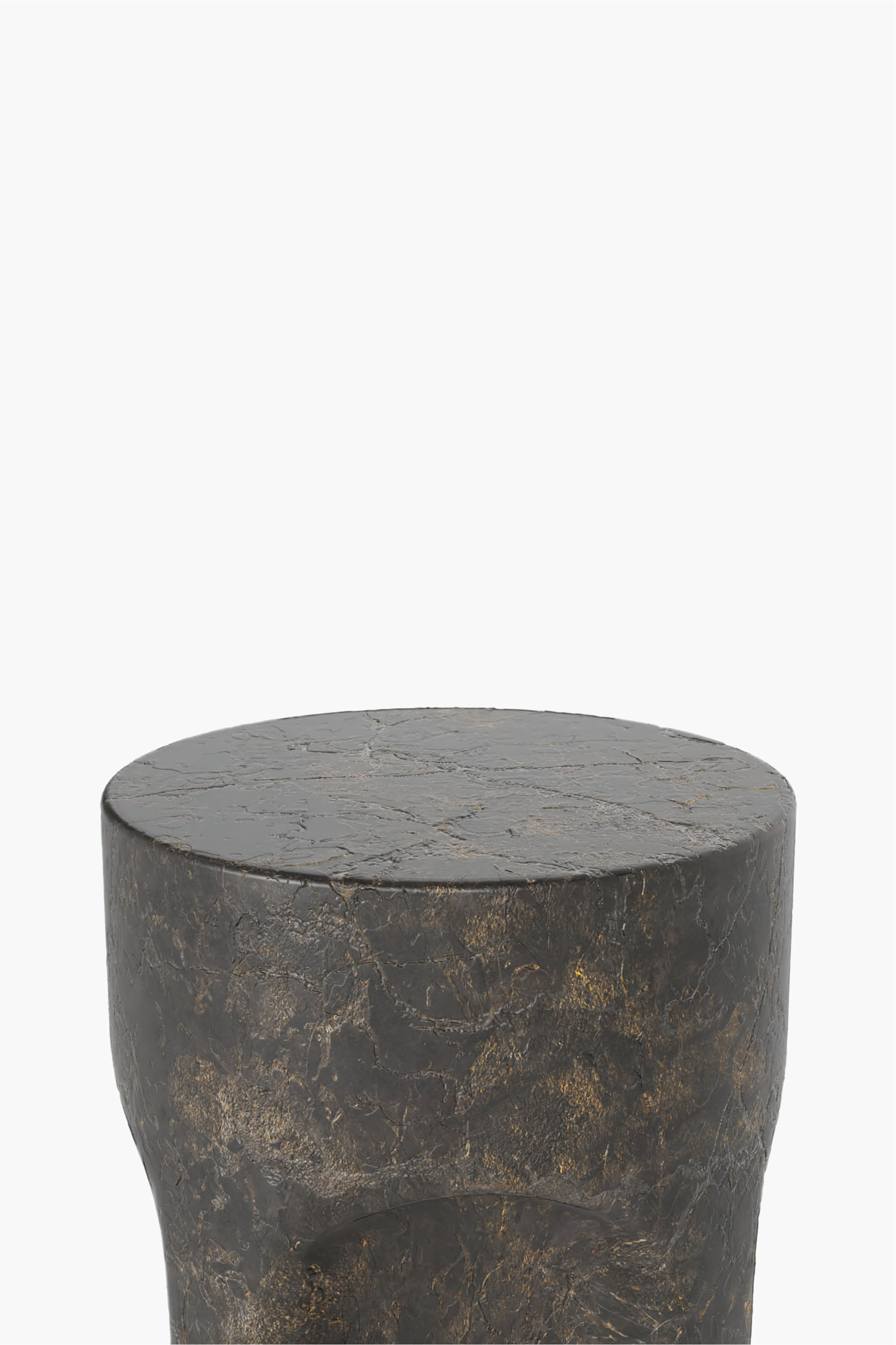 Pinch Brown Slate Side Table