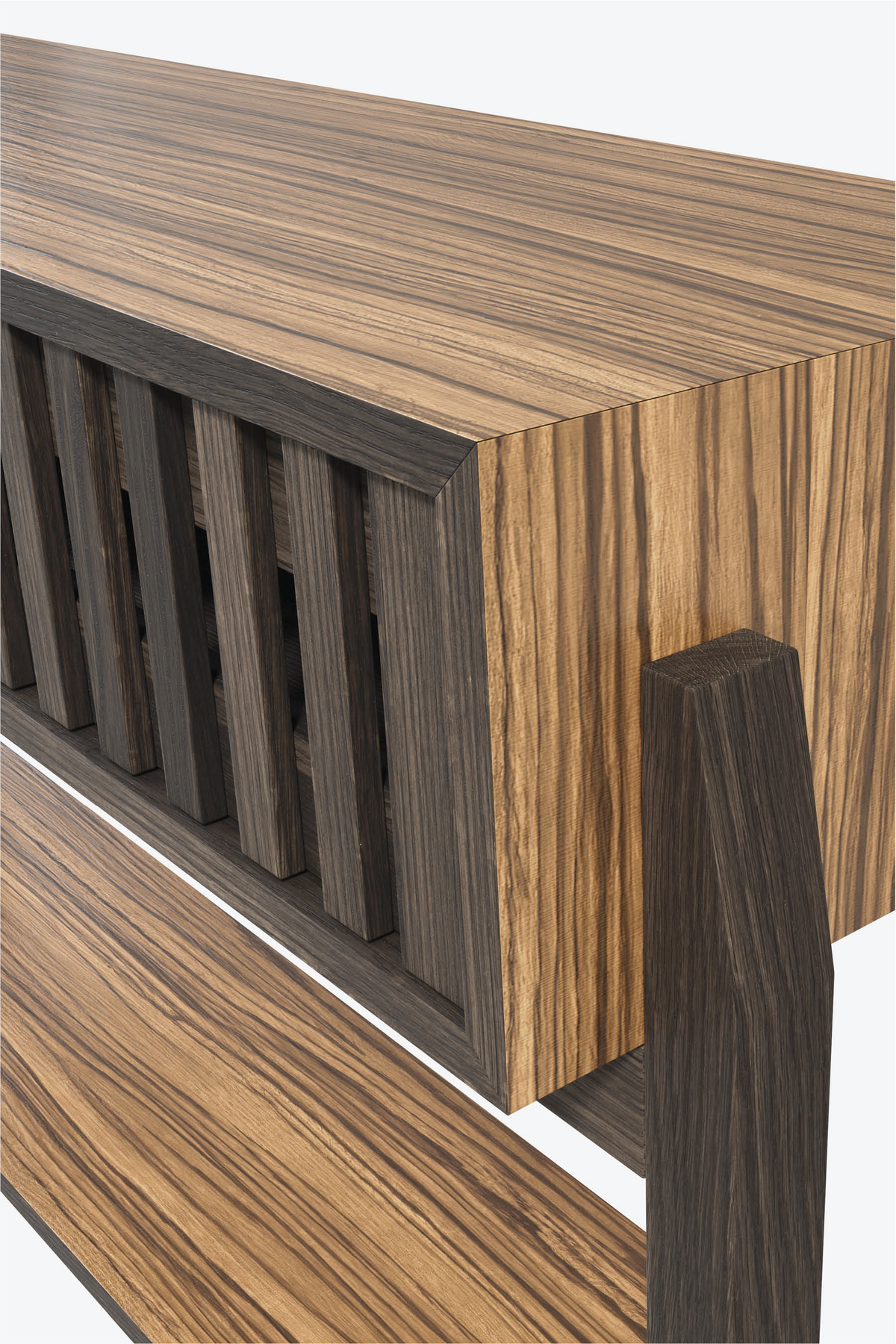 Batten 3 Drawer Console Table