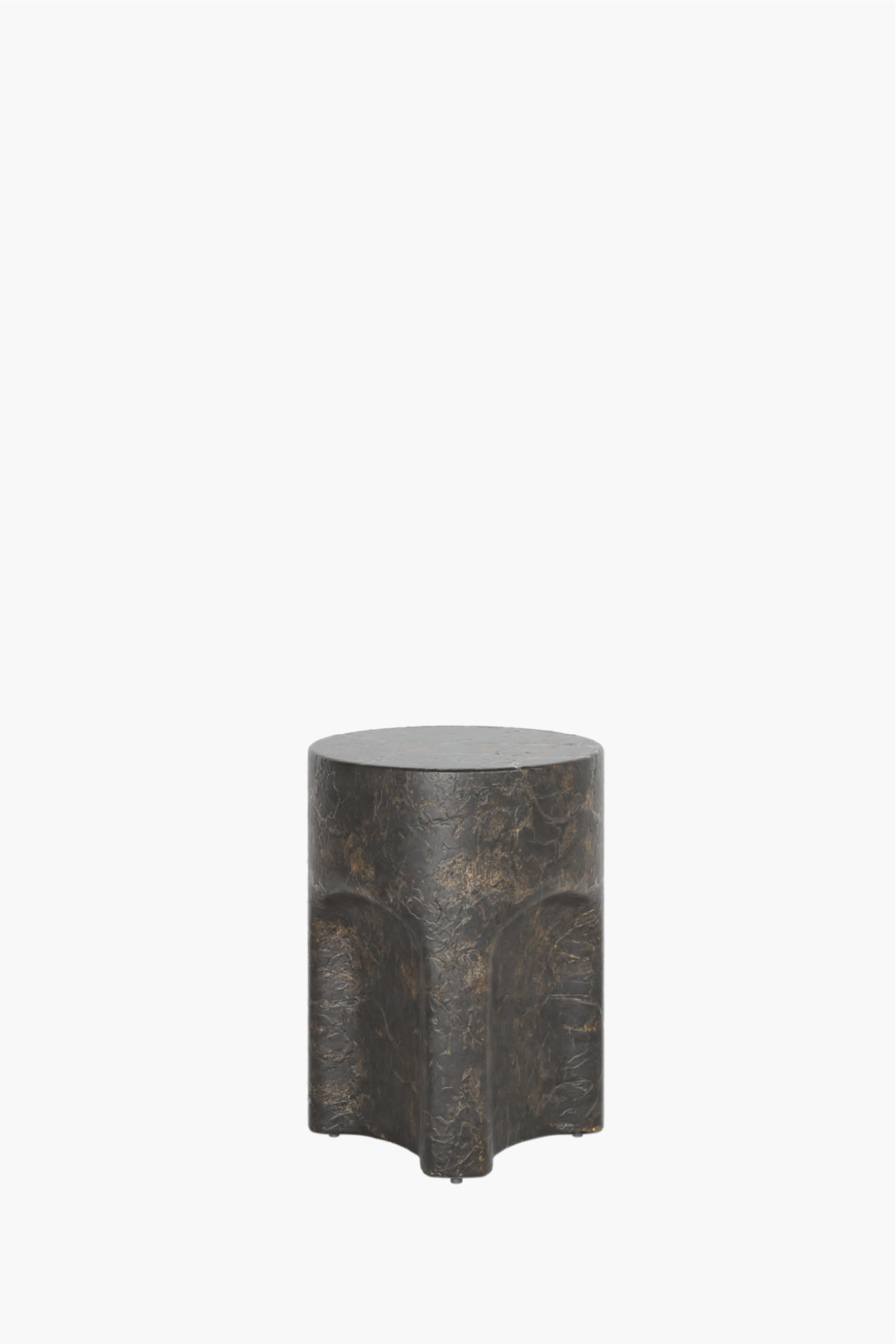 Pinch Brown Slate Side Table