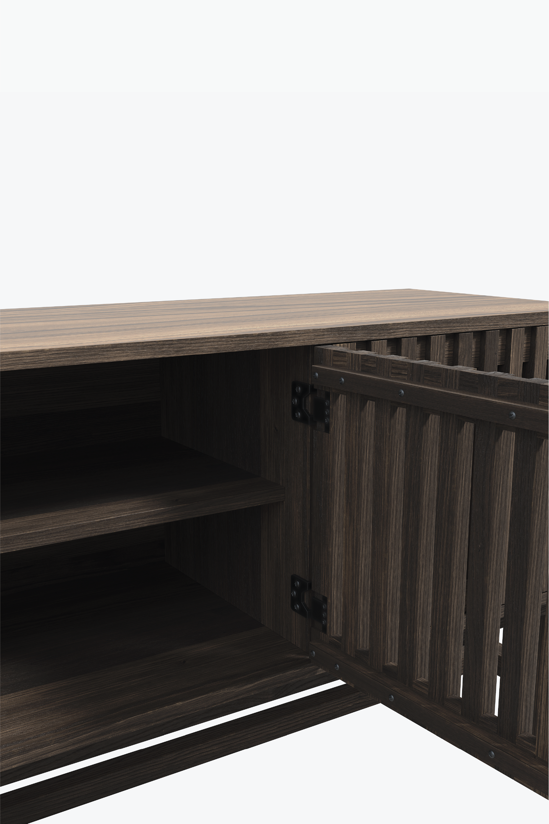 Batten 3 Door Wide Storage Unit