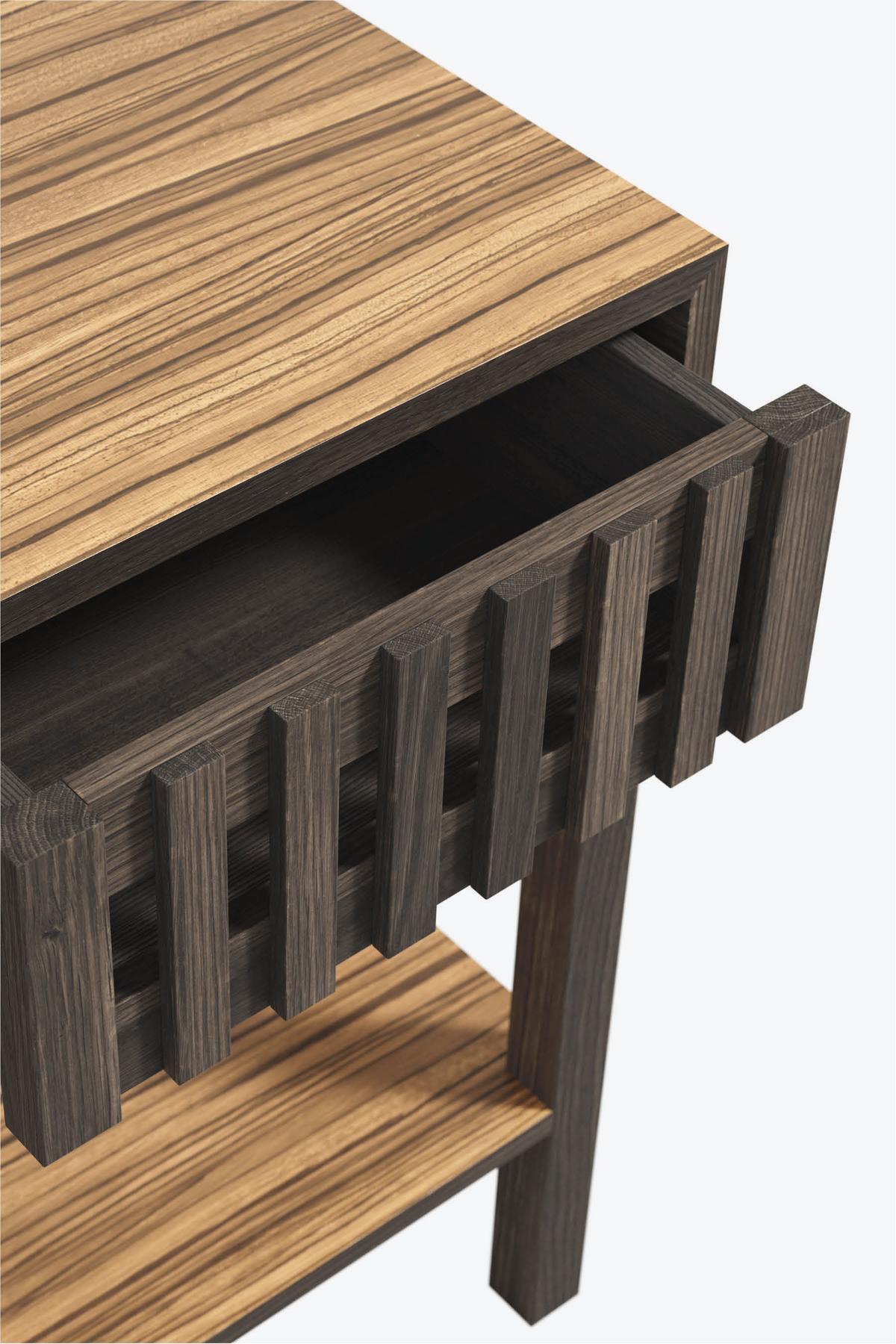 Batten 3 Drawer Console Table