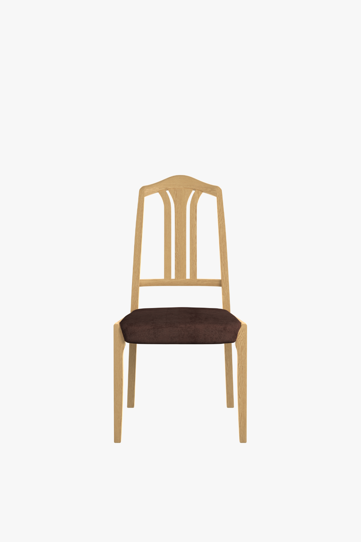 Shadows Pair of Dining Chairs with Slat Back
