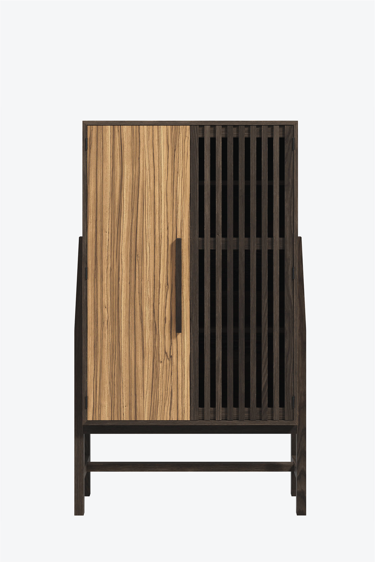 Batten 2 Door Tall Storage Unit