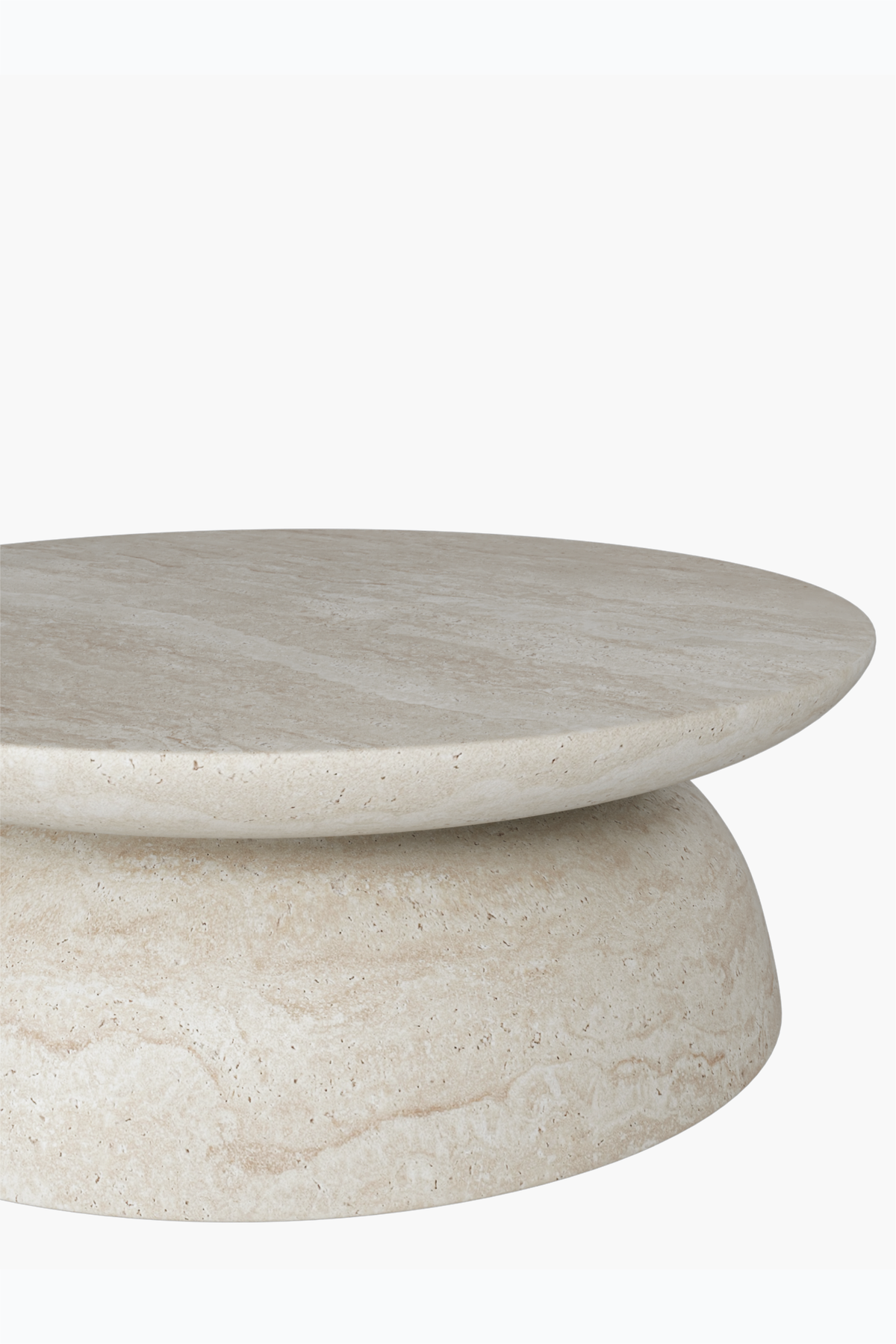 Diablo Coffee Table (Light Travertine)