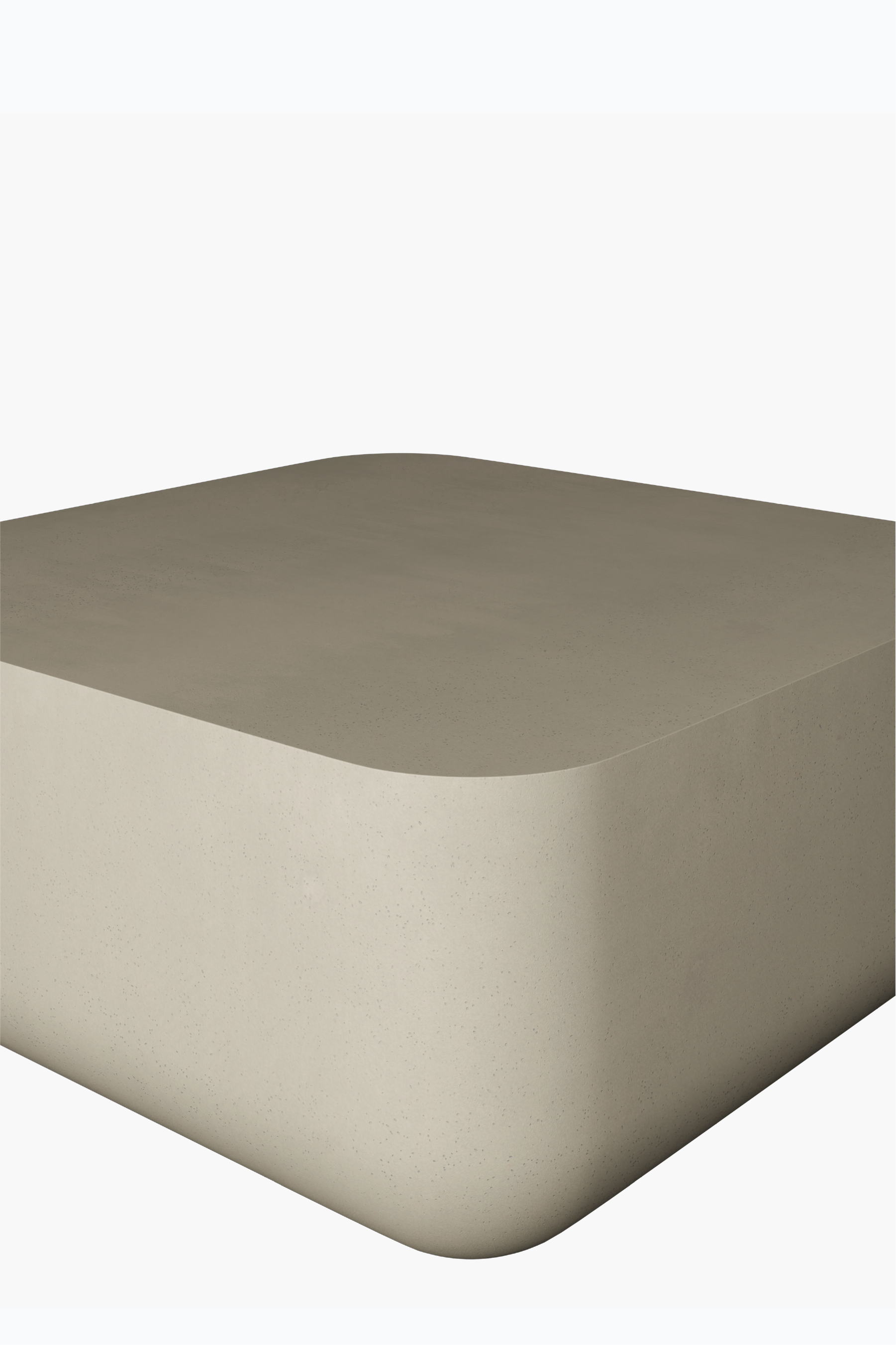 Flat Top Coffee Table (Pitted Linen)