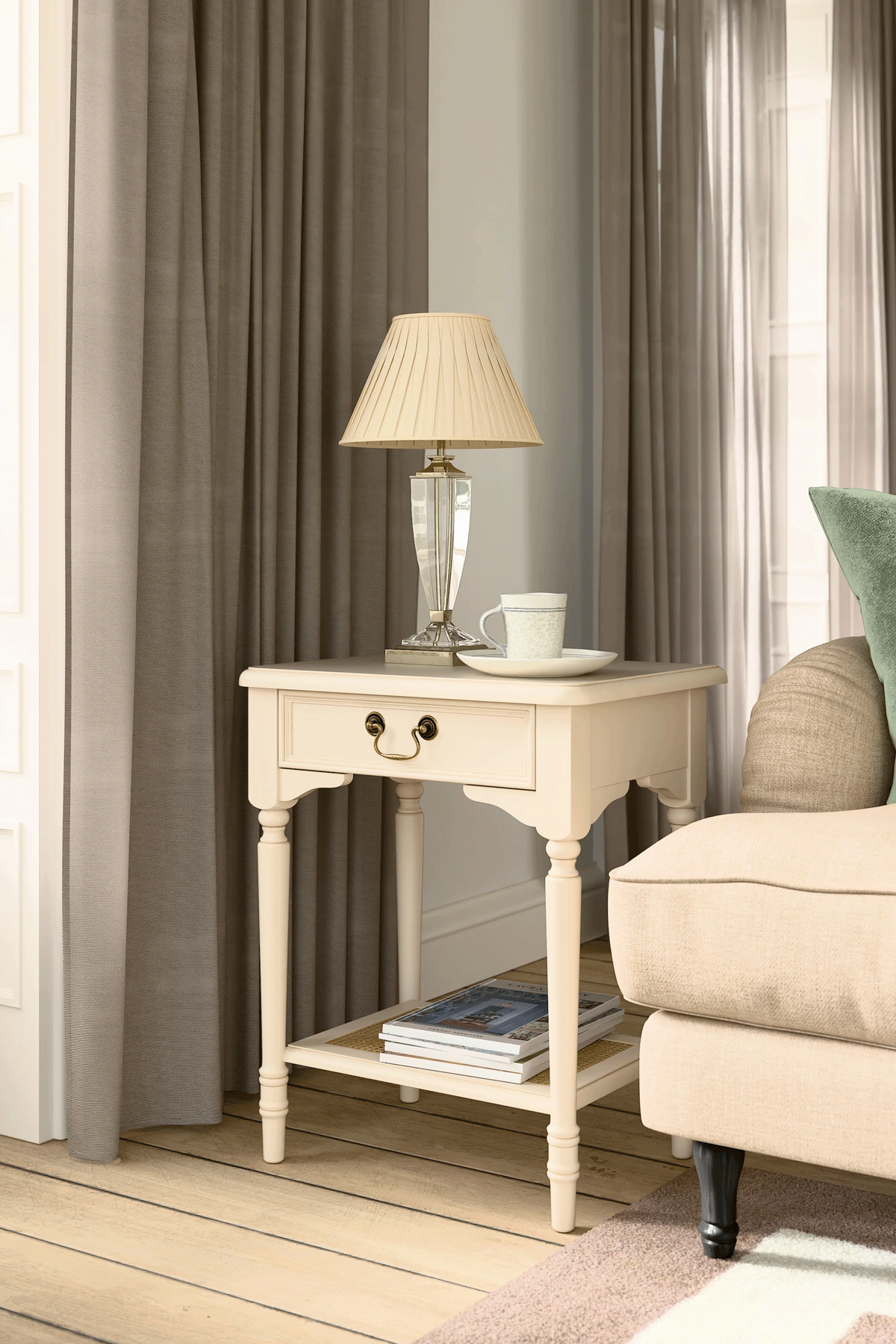 Clifton 1 Drawer Side Table