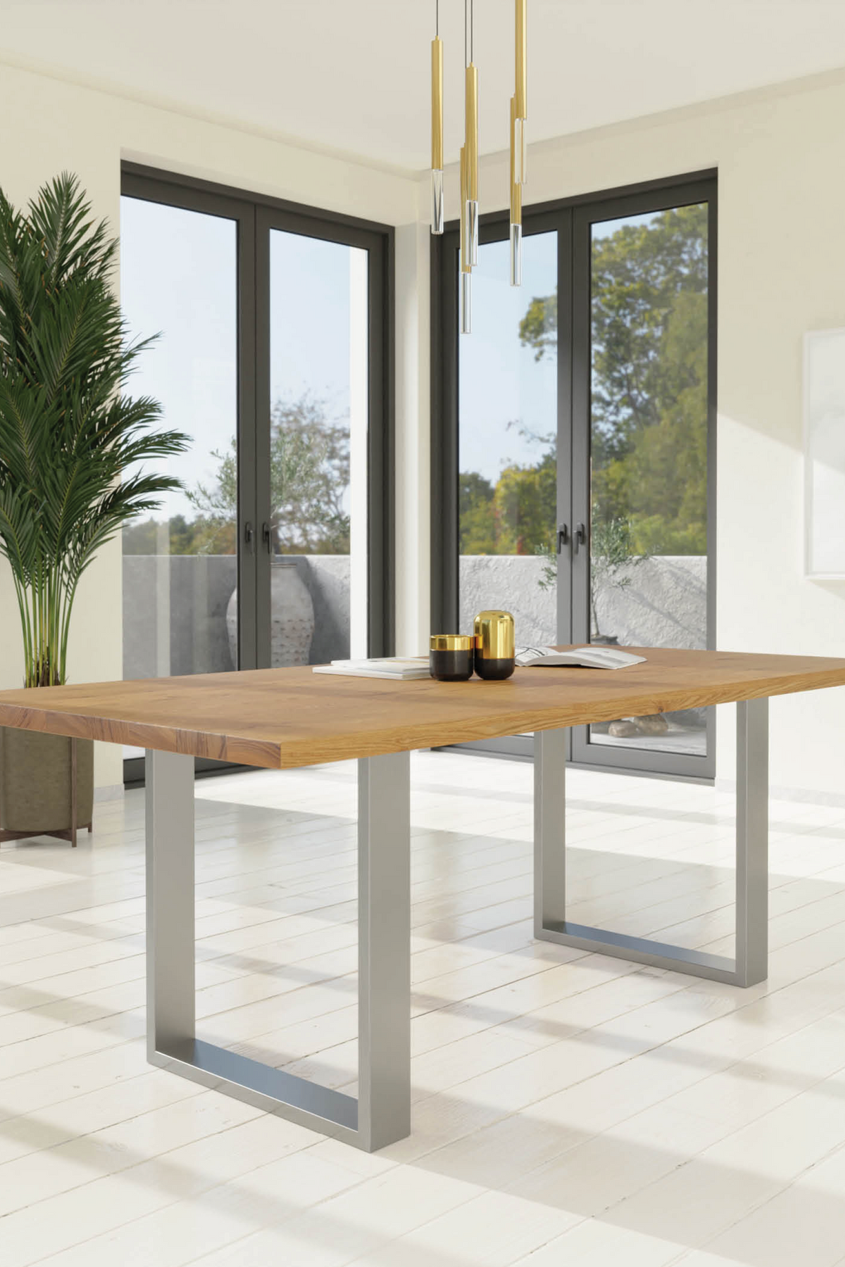 Fargo Dining Table with A Legs