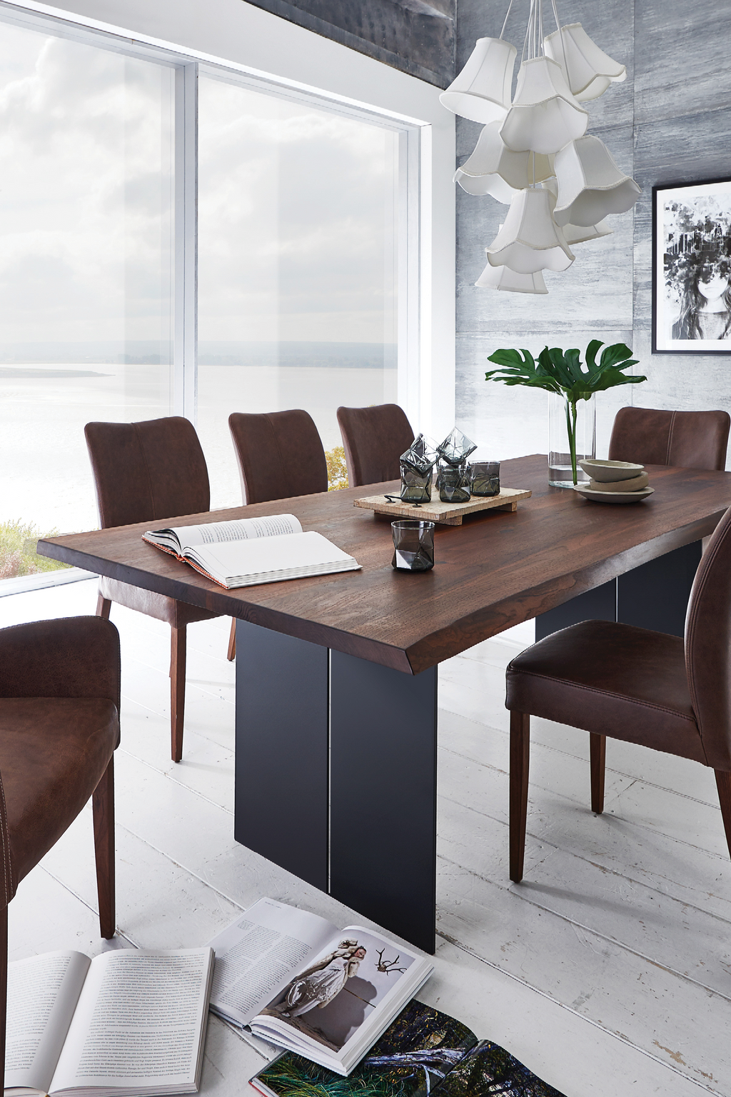 Fargo Dining Table with D Legs – We Interiors