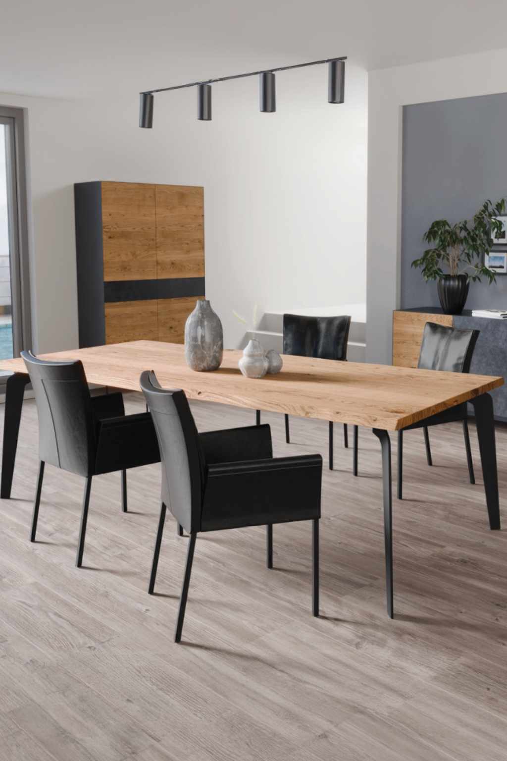 Fargo Dining Table with M Legs – We Interiors