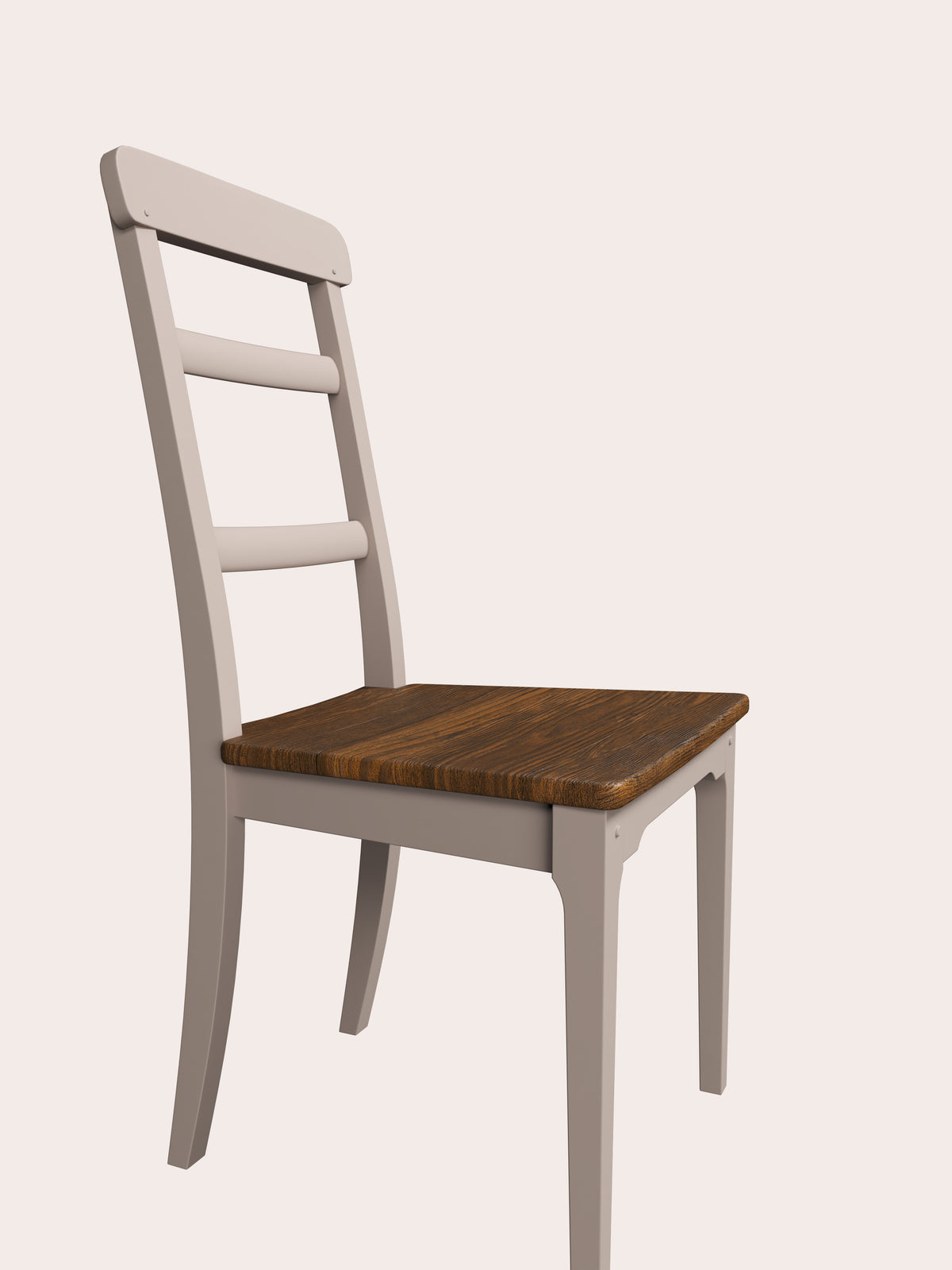 Soft Truffle Dark Chestnut Hapton Pair Of Dining Chairs