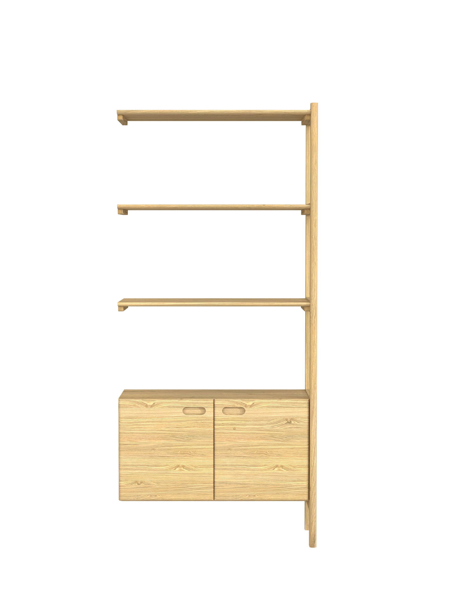 Hazlemere 2 Door Single Bookcase