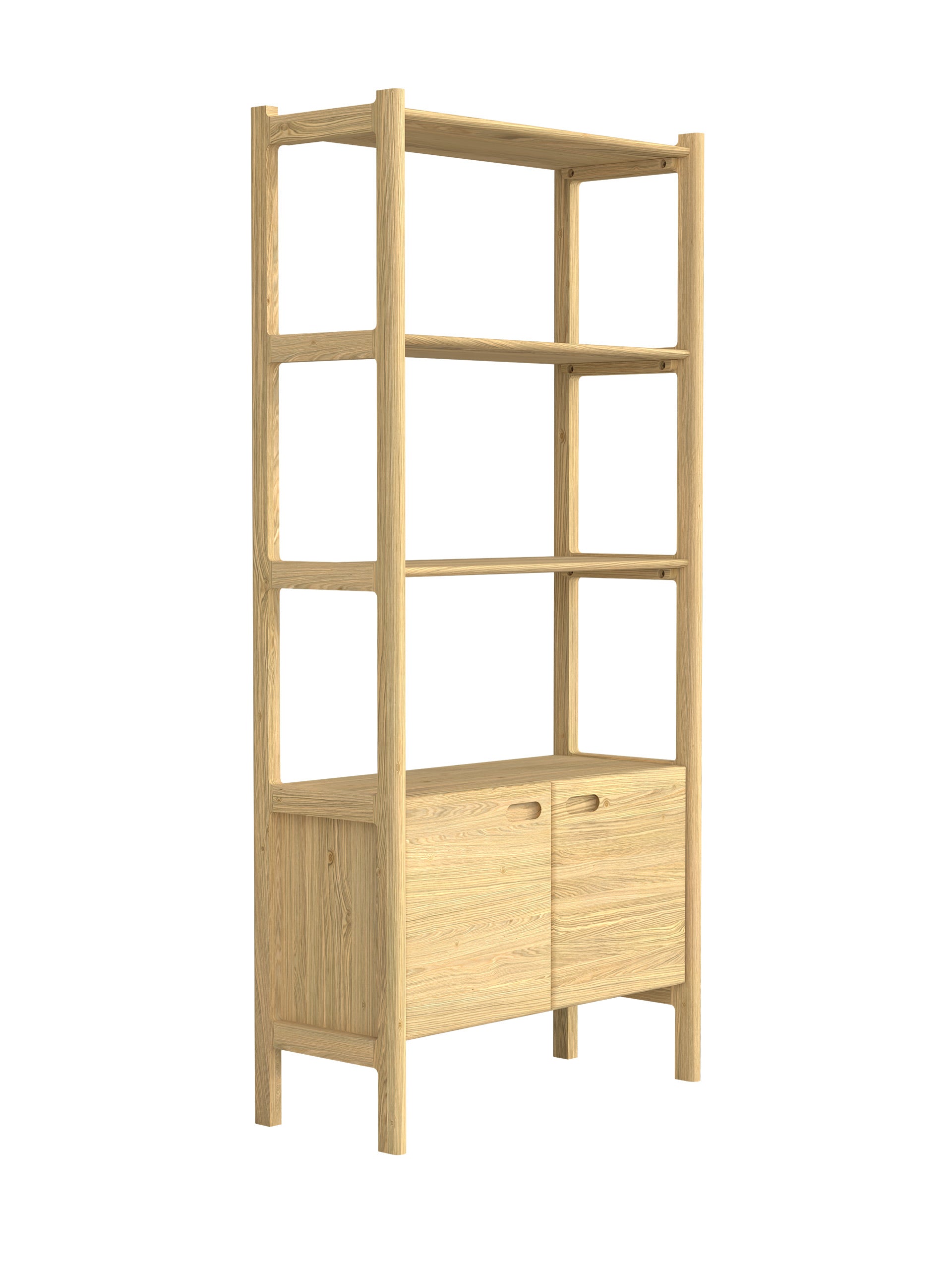 Hazlemere 2 Door Single Bookcase