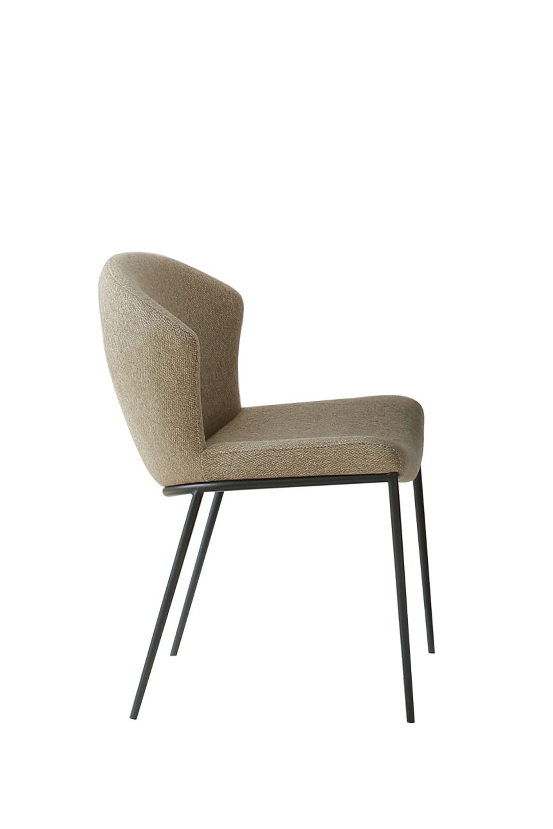 Lucca Pair of Side Chairs (Brown)