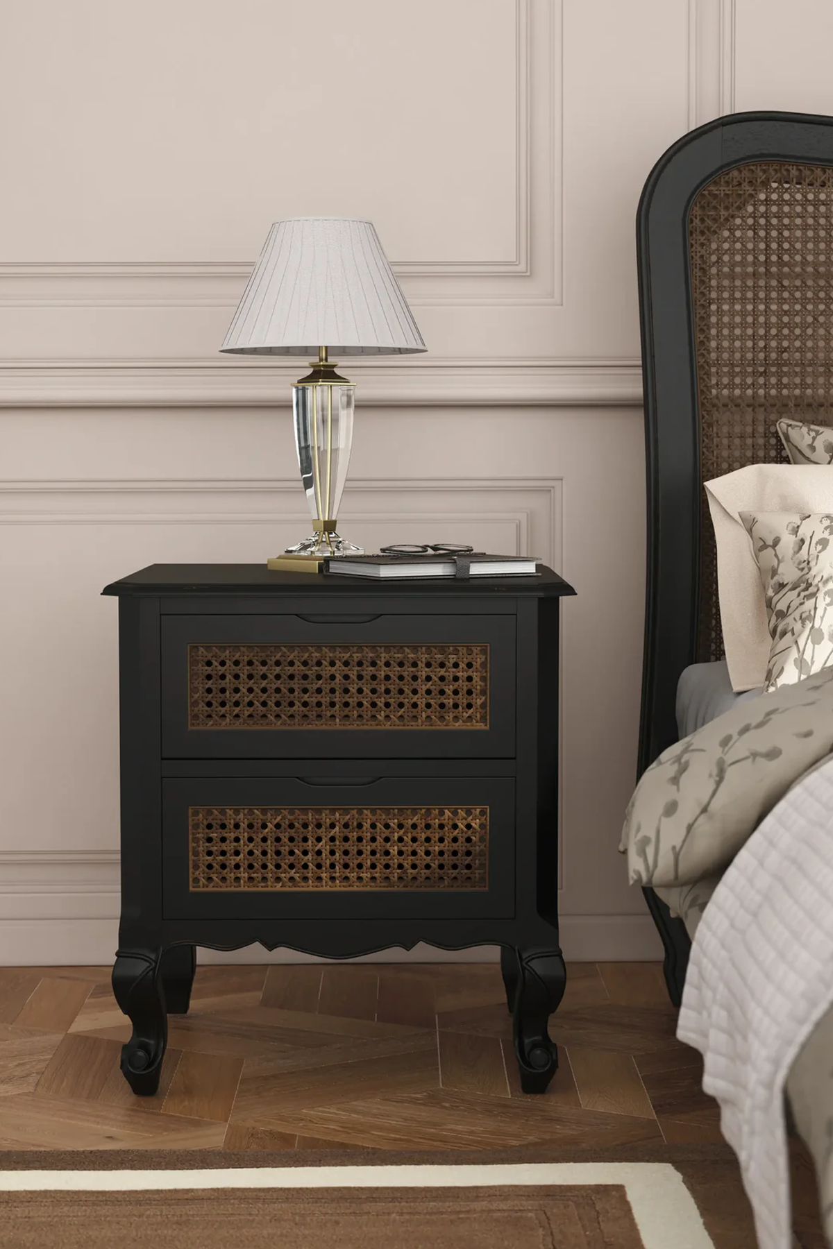 Montpellier 2 Drawer Bedside Chest