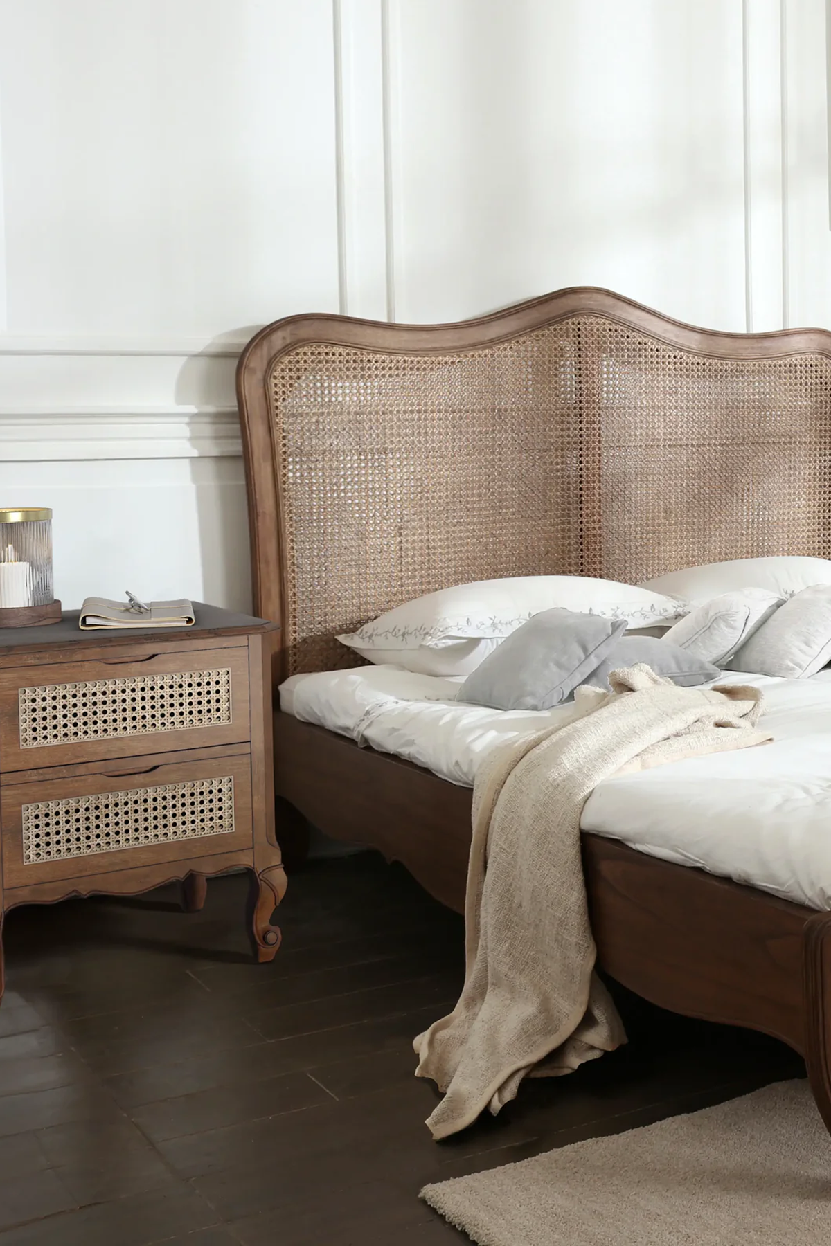 Montpellier 2 Drawer Bedside Chest