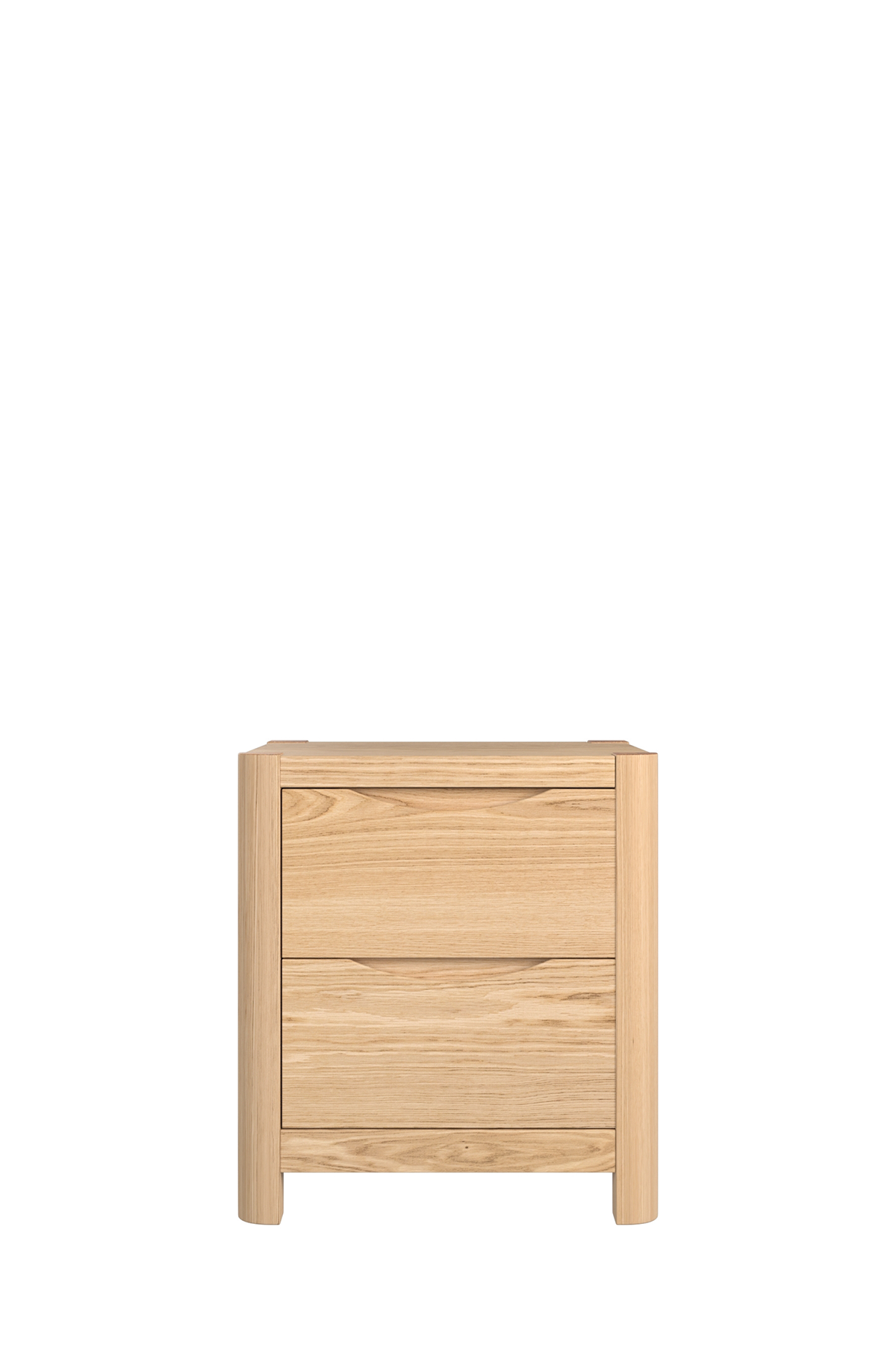 Stockholm 2 Drawer Bedside Cabinet