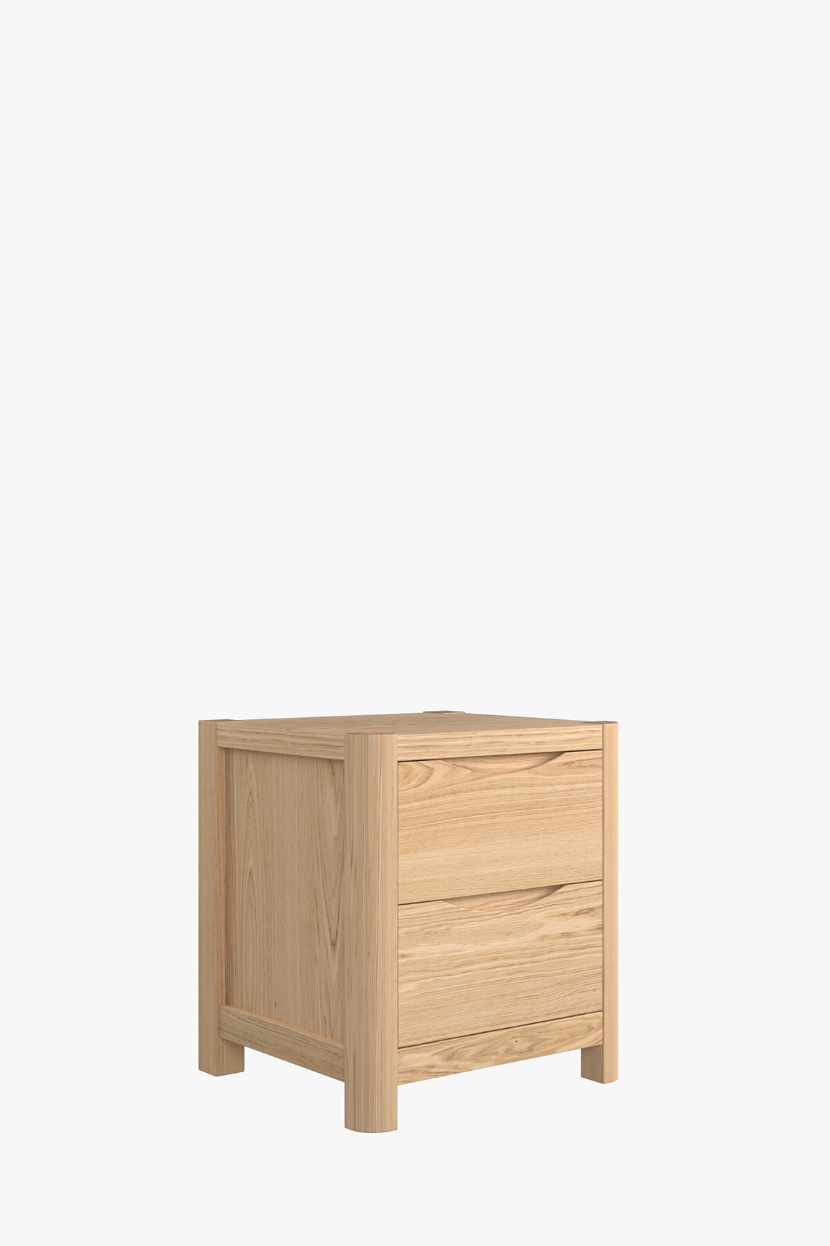Stockholm 2 Drawer Bedside Cabinet