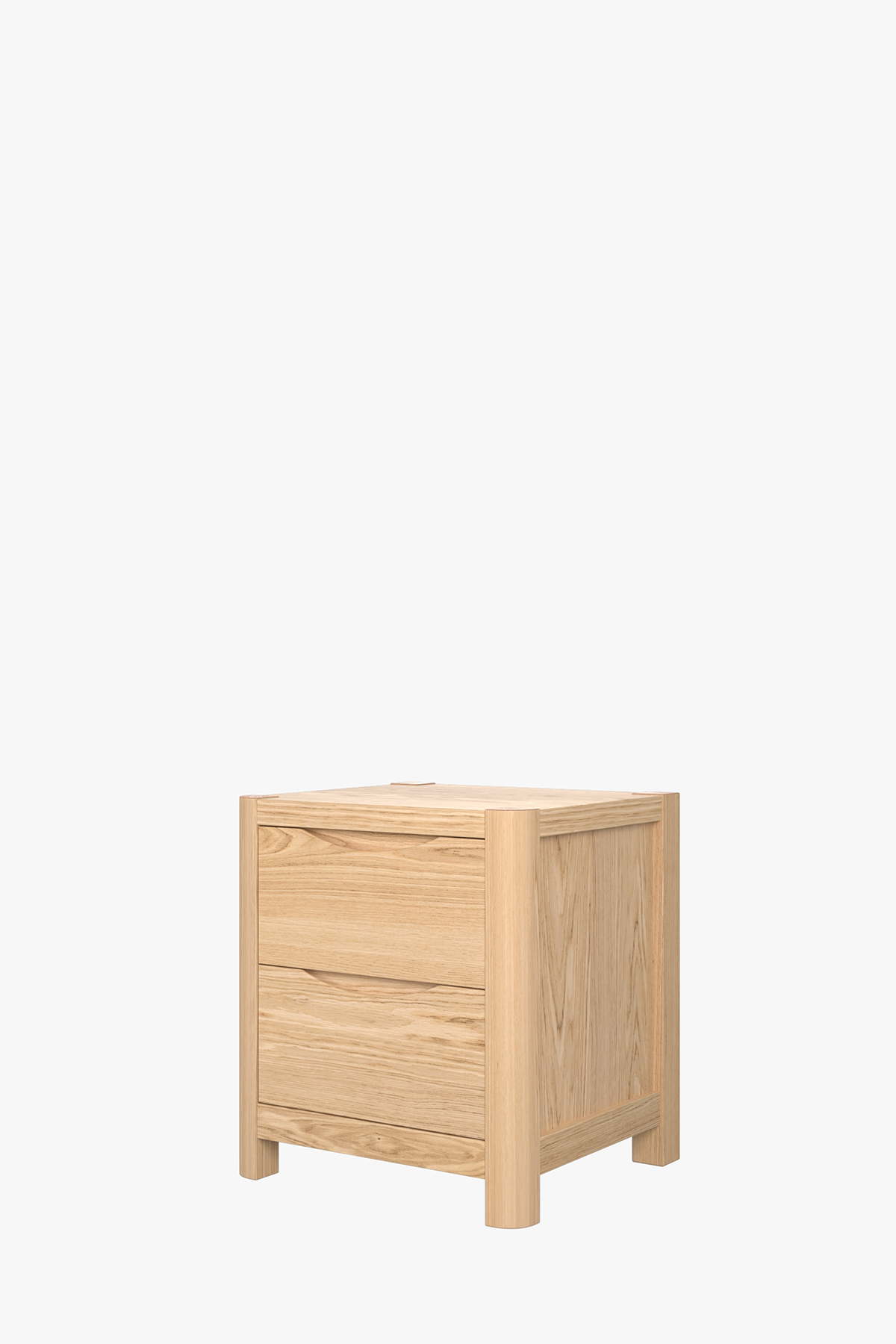 Stockholm 2 Drawer Bedside Cabinet
