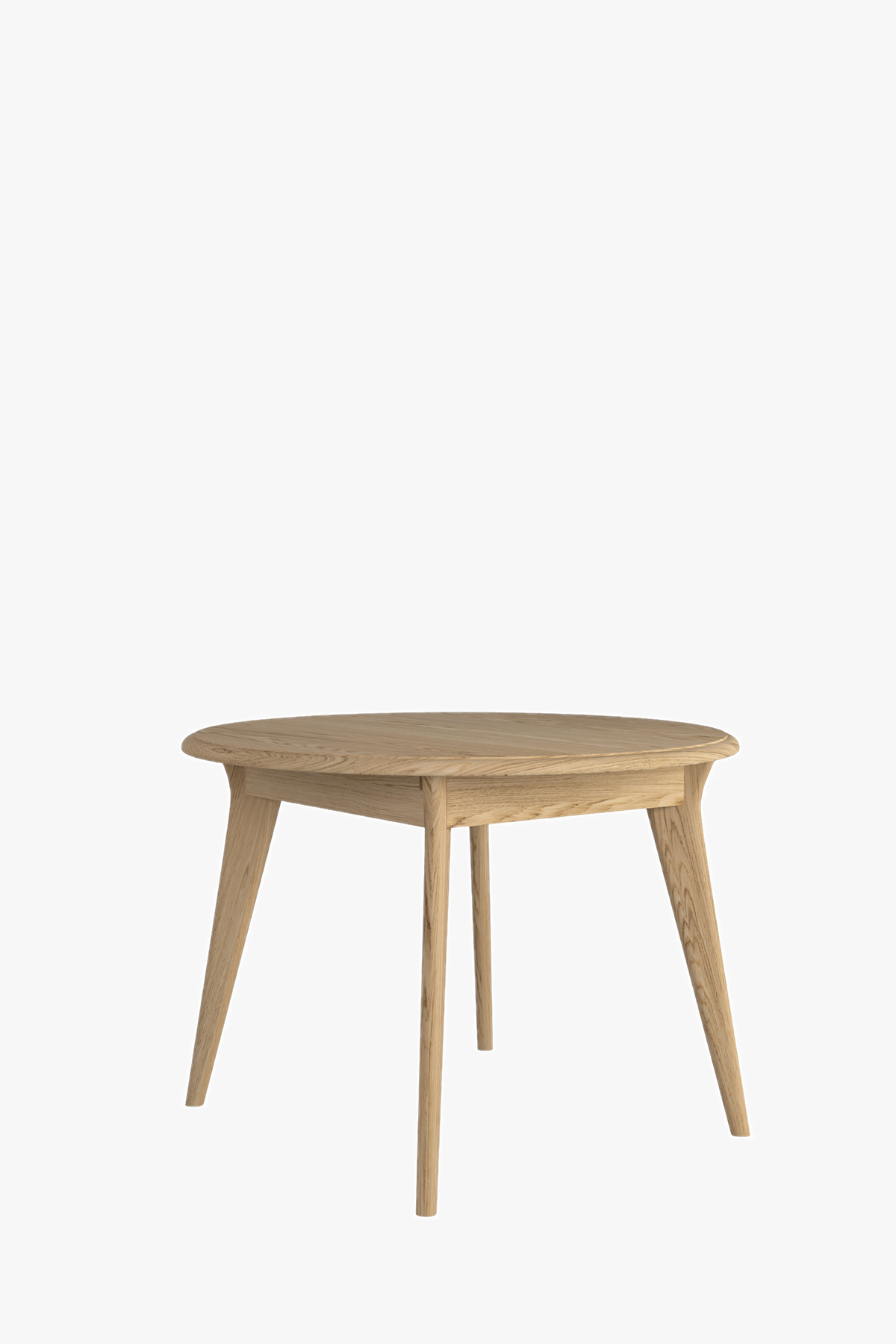 Stockholm Compact Round Extending Table