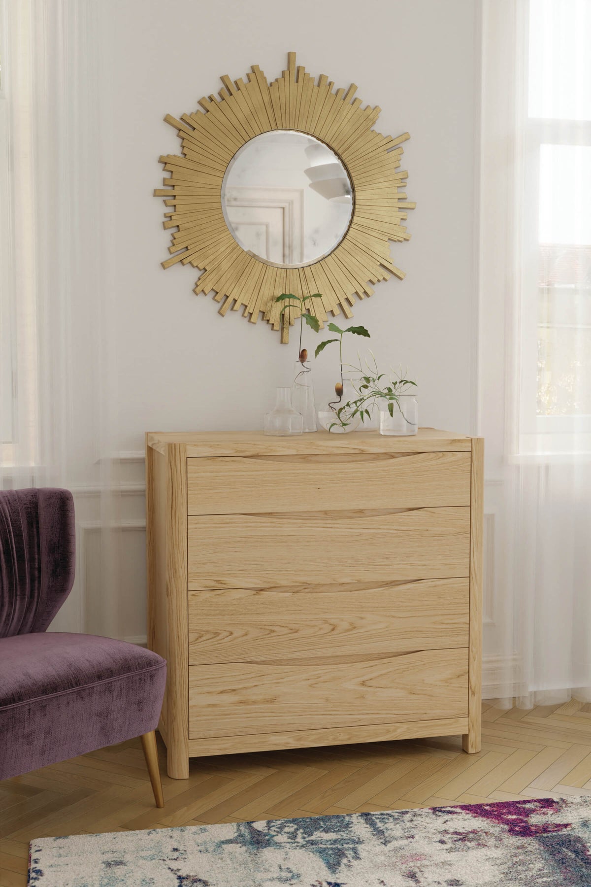 Stockholm 4 Drawer Chest