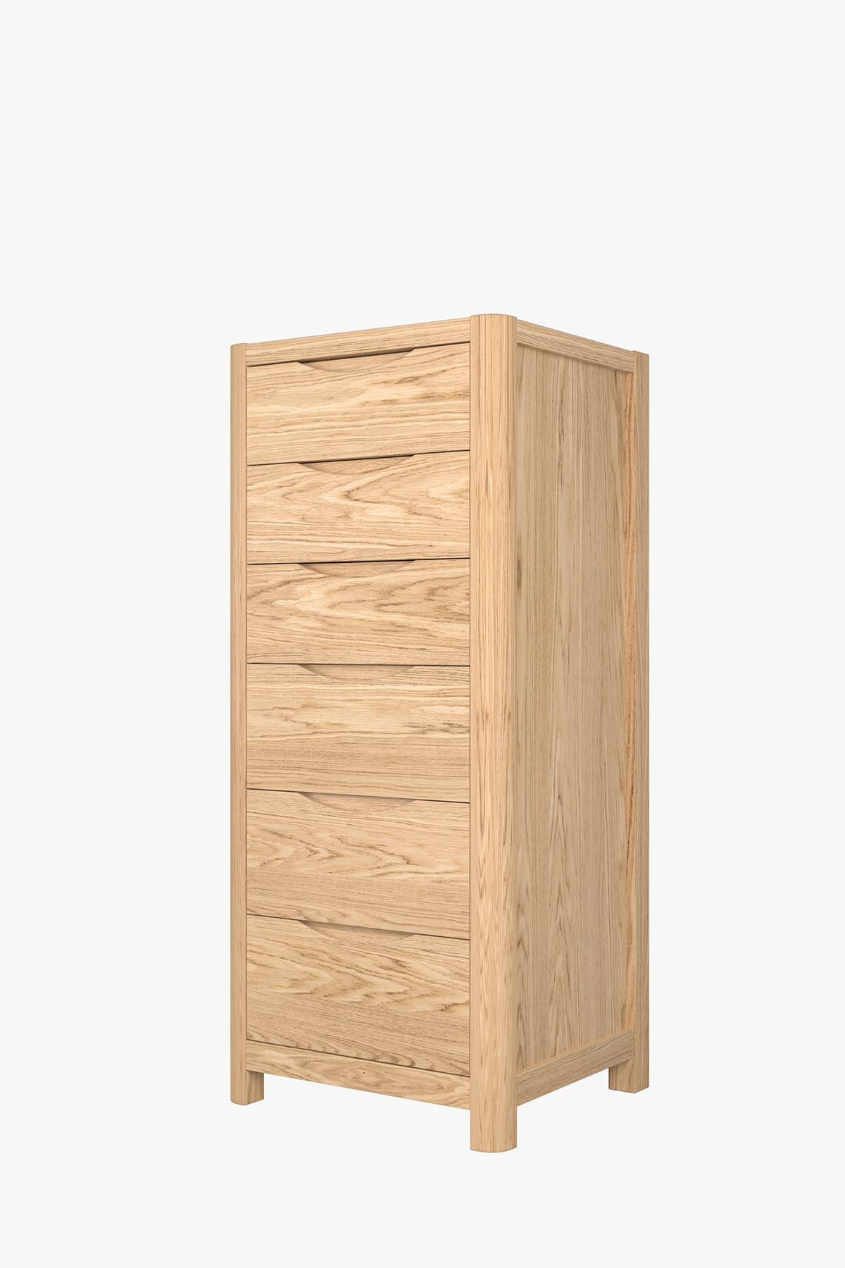 Stockholm Tall 6 Drawer Chest
