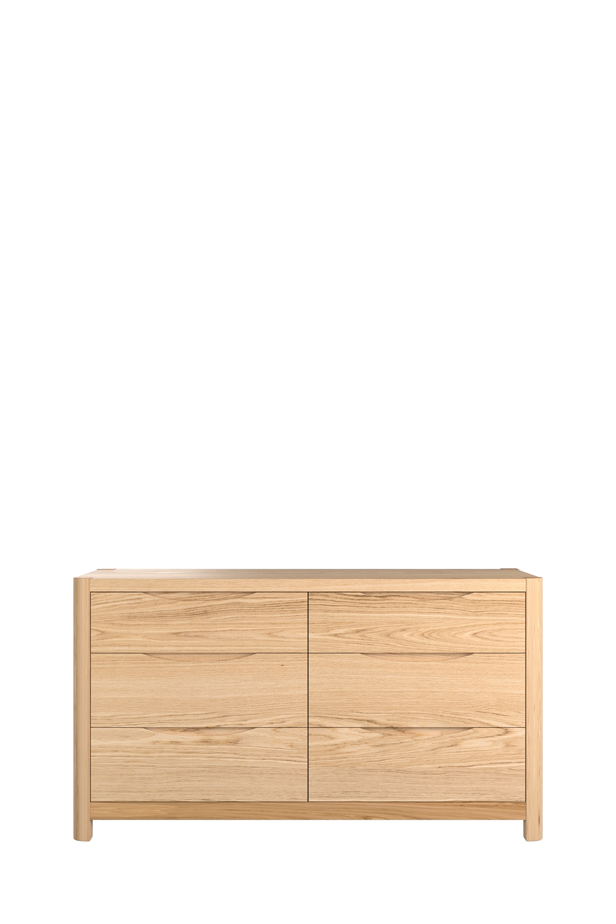Stockholm Wide 6 Drawer Dressing Chest