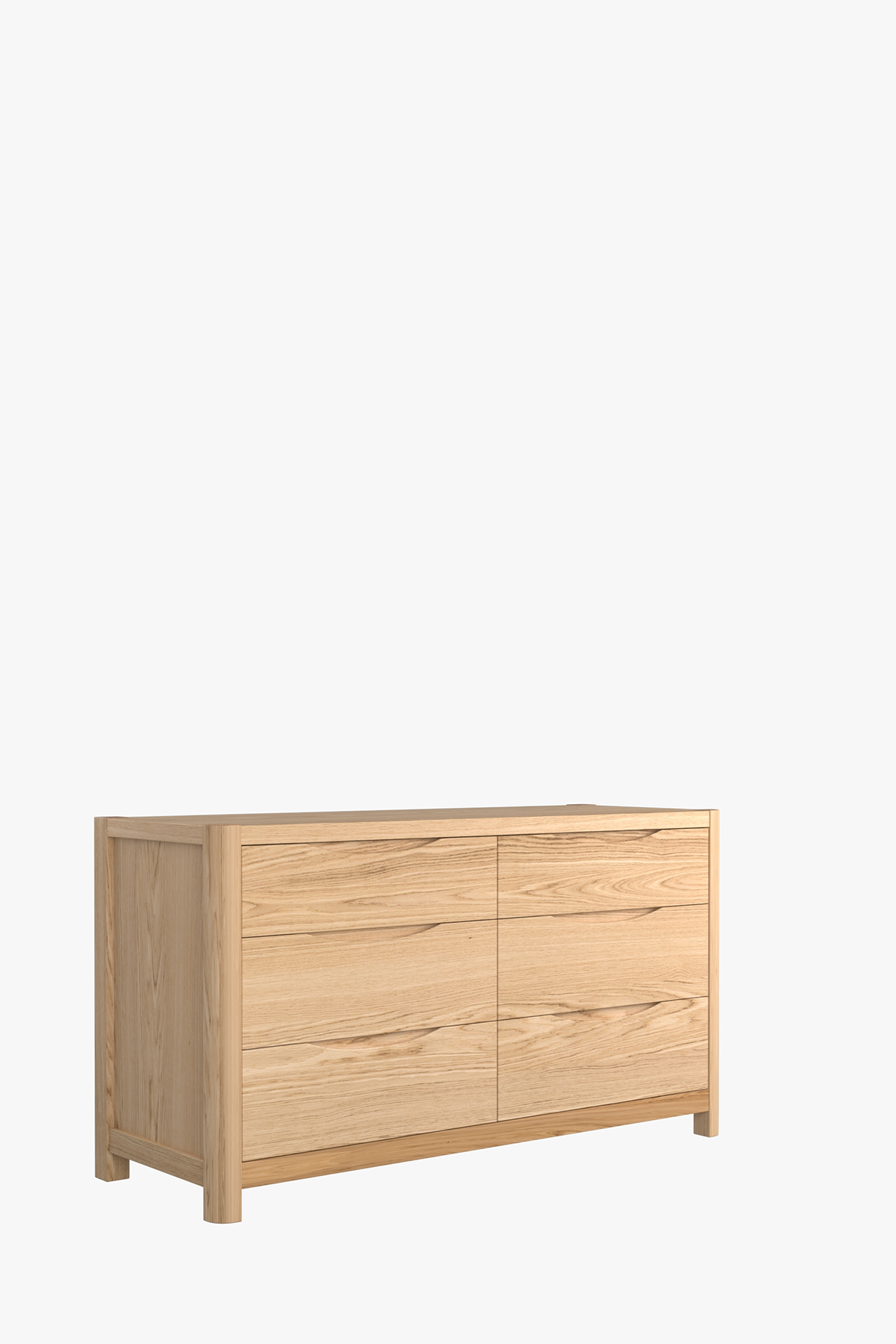 Stockholm Wide 6 Drawer Dressing Chest