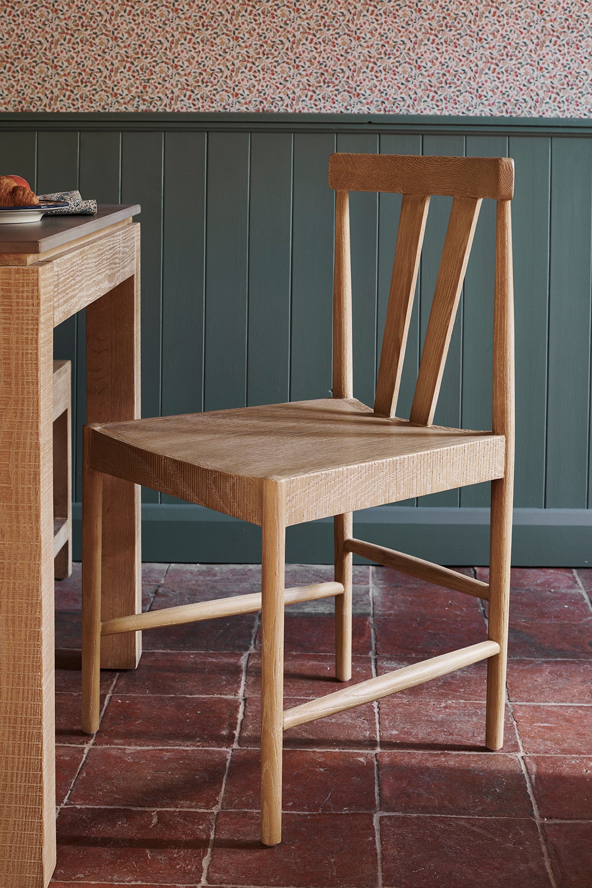 Washed Oak Braystone Pair Of Dining Chair