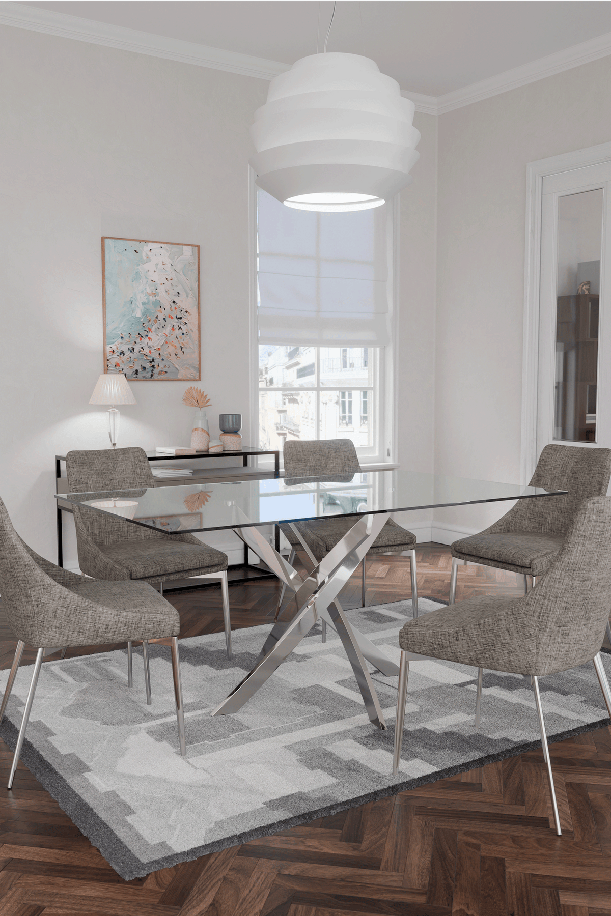 Innerspace Dining Table Rectangular Cluster Rectangular Dining Table – We Interiors