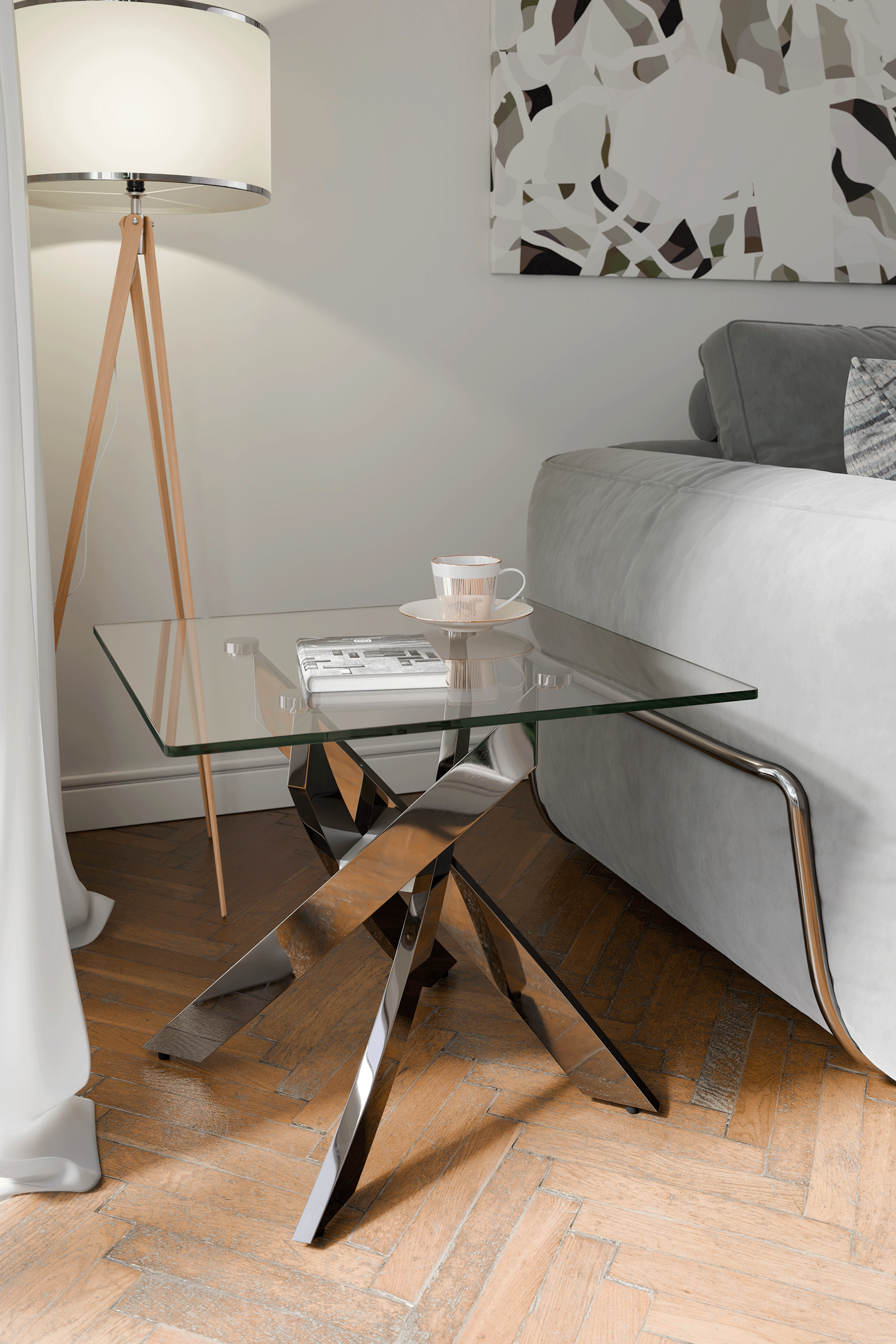 Cluster Lamp Table