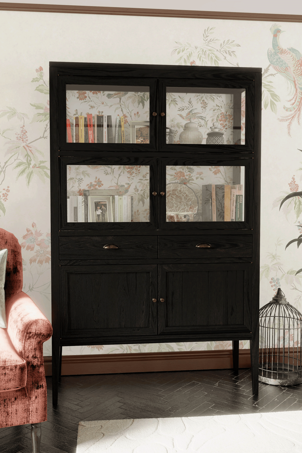 Elmhurst 6 Door 2 Drawer Display Unit – We Interiors