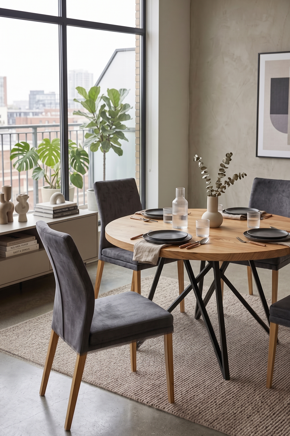 Korgen Round Dining Table