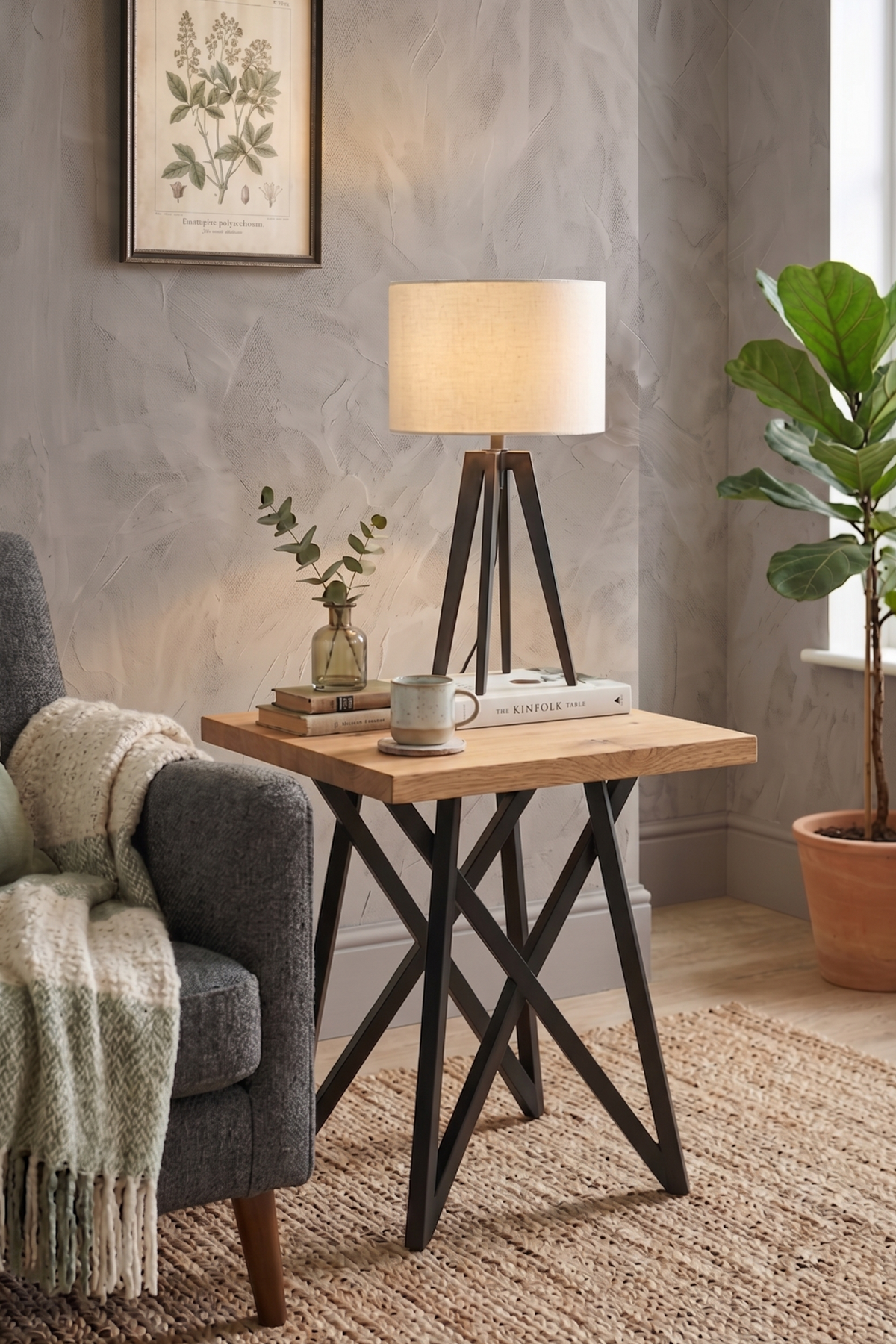 Korgen Lamp Table
