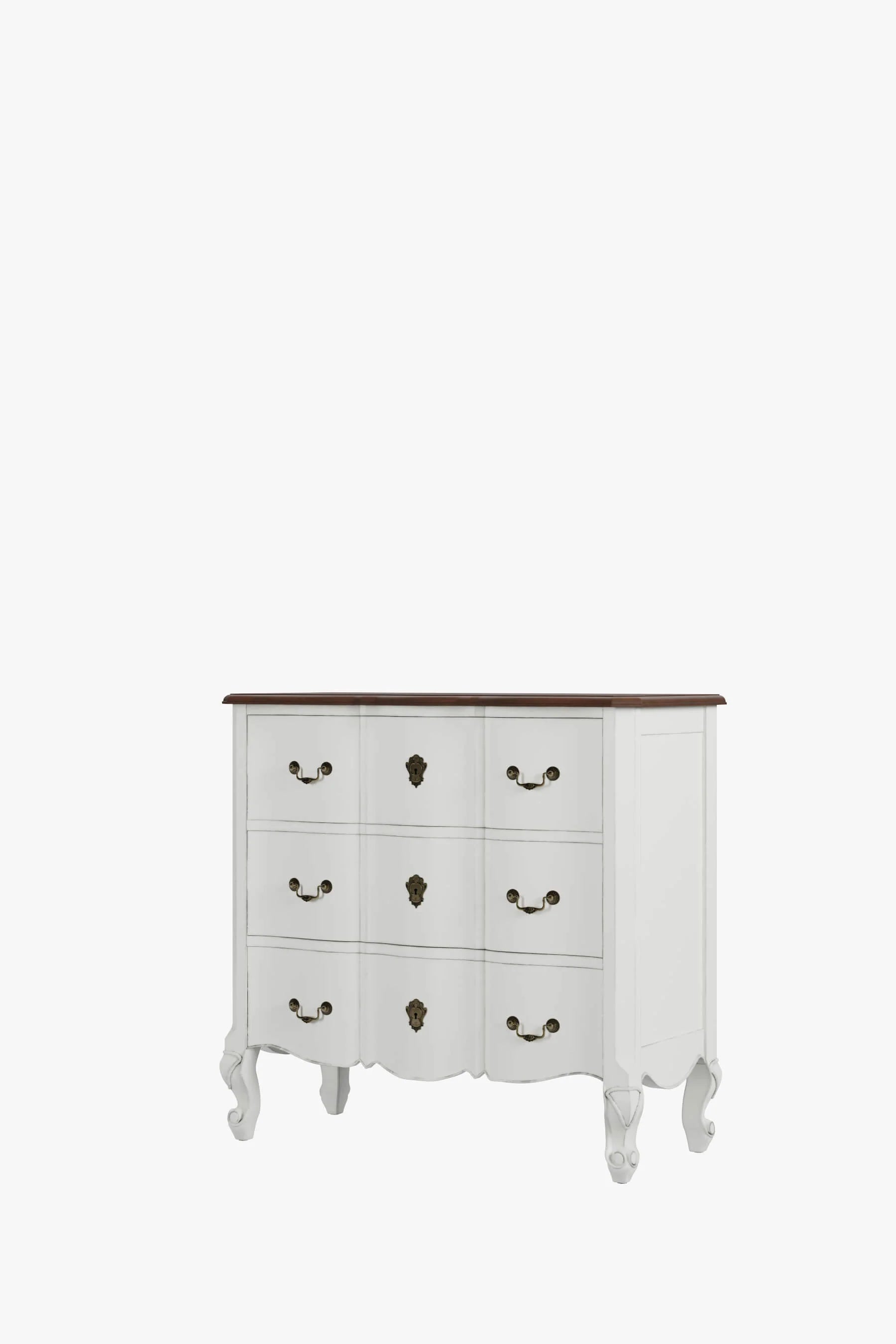 Montpellier Ivory 3 Drawer Chest